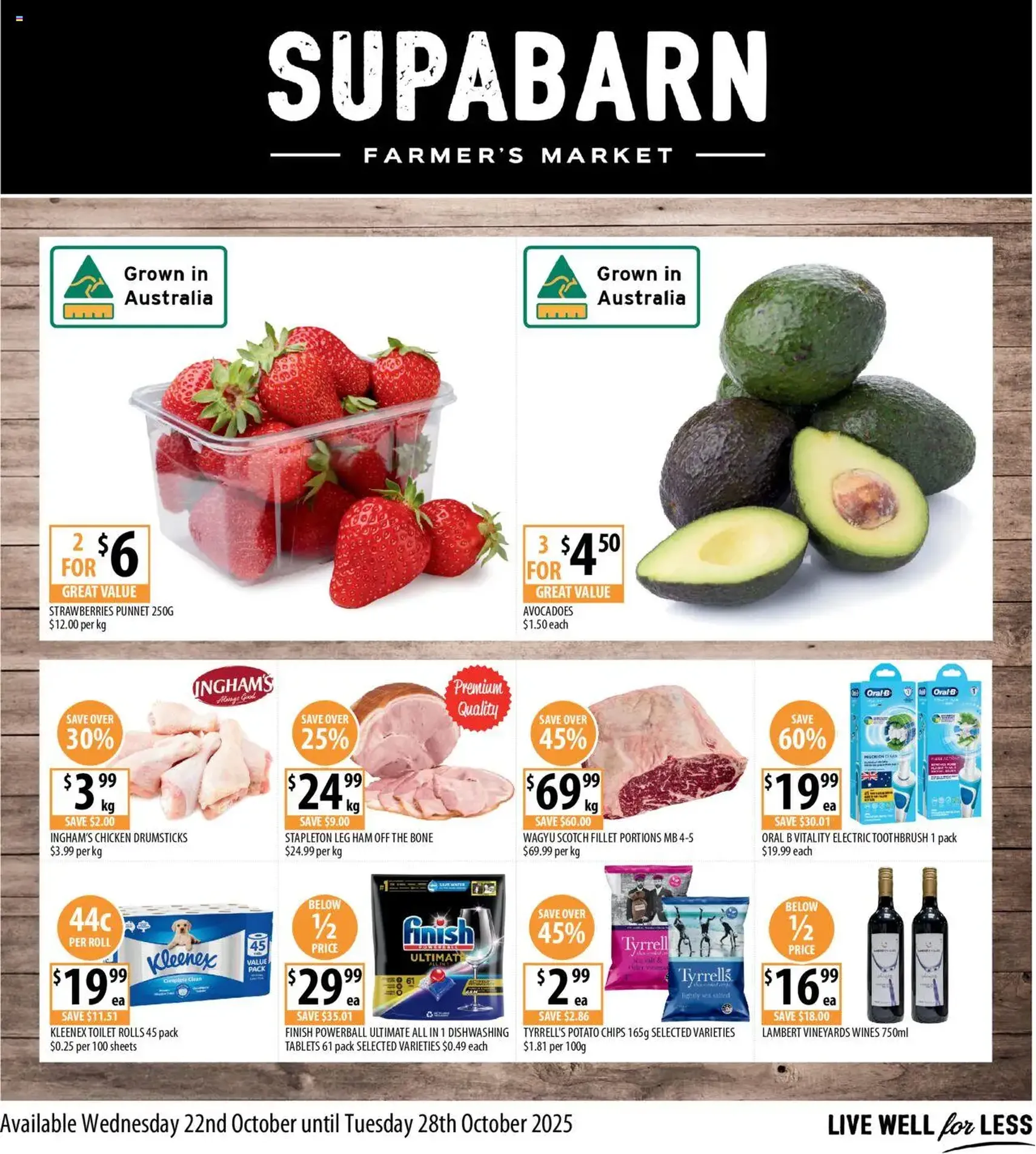 Supabarn Catalogue - valid flyer from 22/10/2025, page 1 of 12 Supabarn Catalogue - valid flyer from 22/10/2025, page 1 of 12