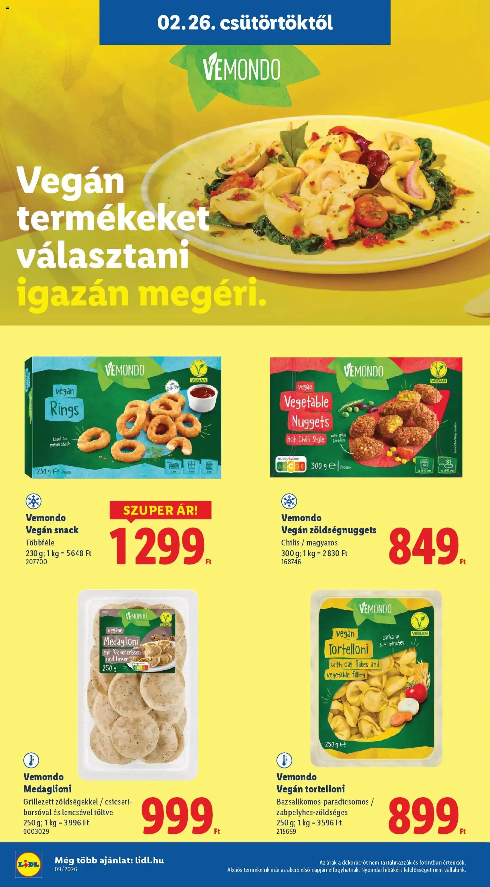 Lidl Akciós újság - 2026.02.26. érvényes szórólap 20 oldal 80 oldalból