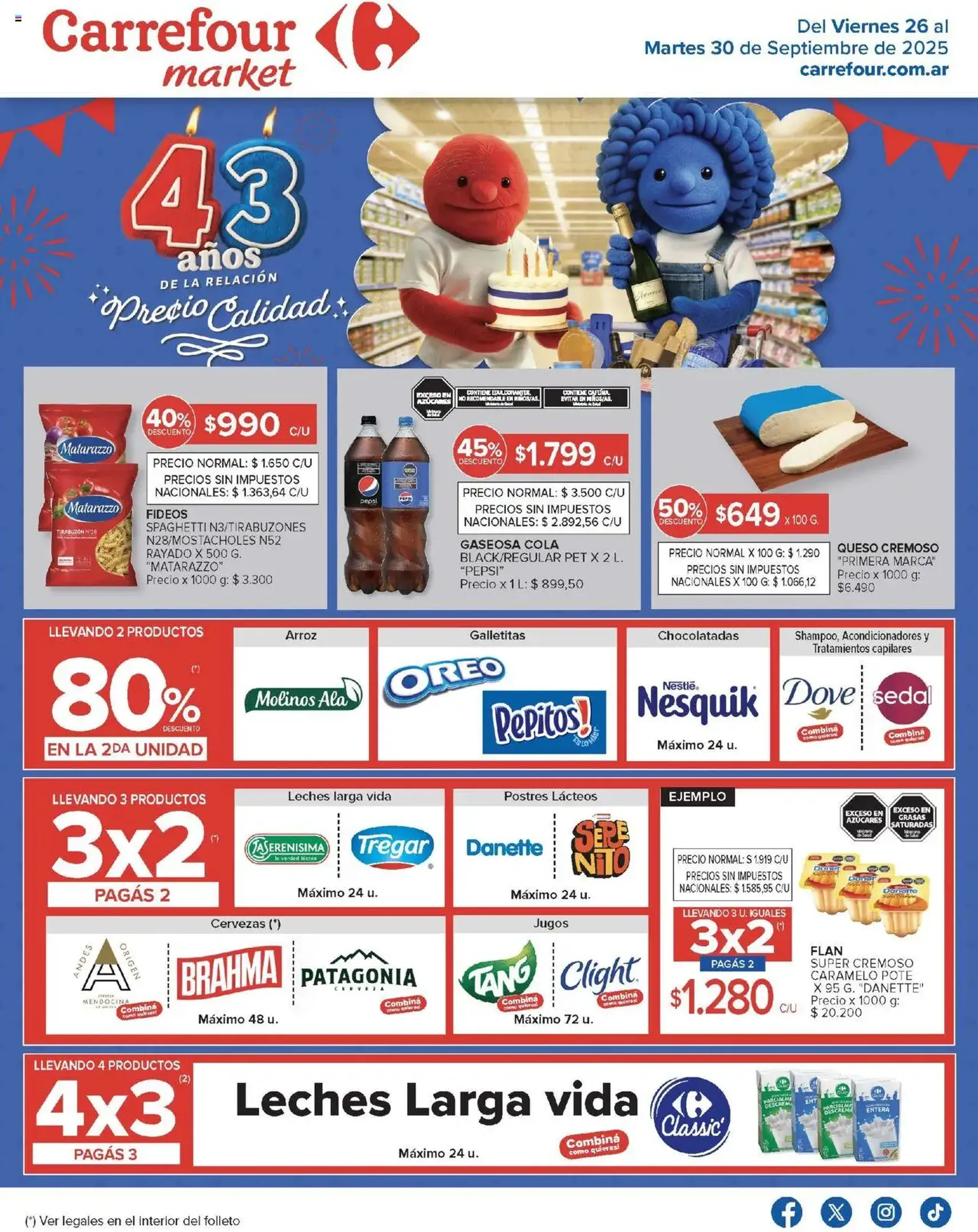 Carrefour Market catálogo - folleto válido desde 26/09/2025 página 1 de 23