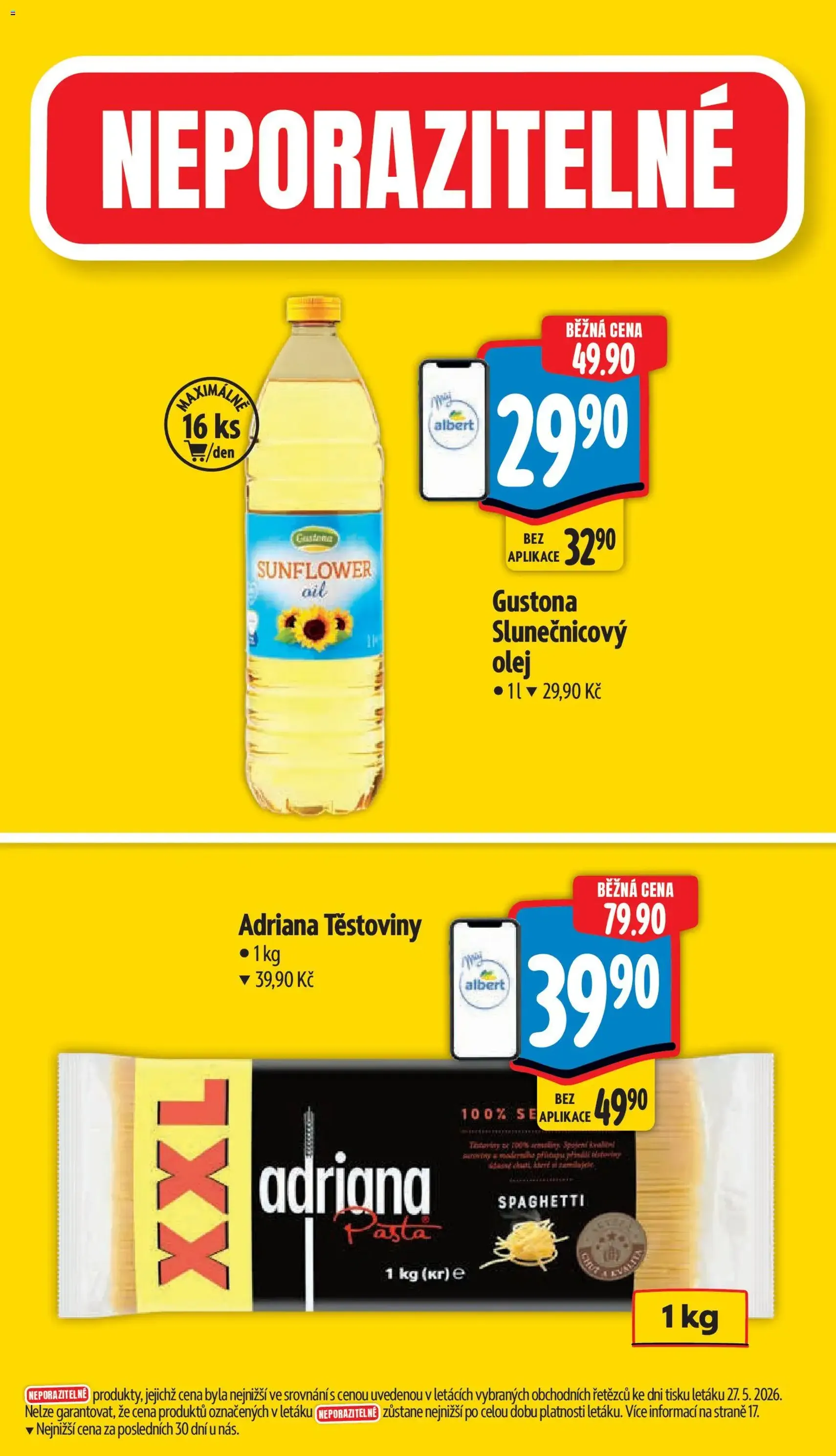 Albert leták - Hypermarket - platný leták od 03.06.2026 strana 4 z 50