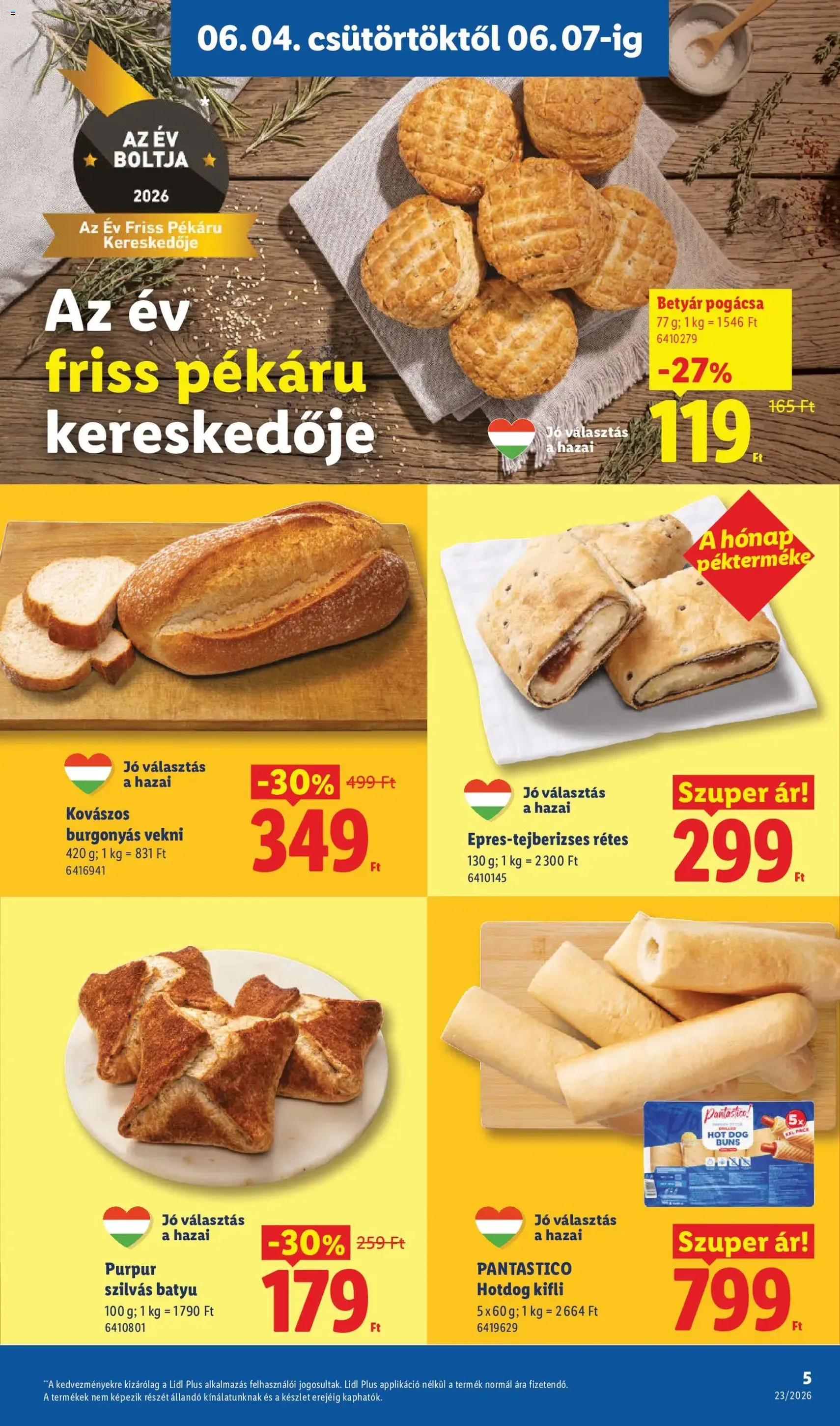 Lidl akciós újság - 2026.06.04. érvényes szórólap 5 oldal 80 oldalból
