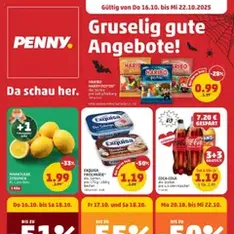 Penny Markt Flugblatt - Prospekt Vorschau gültig ab 16.10.2025