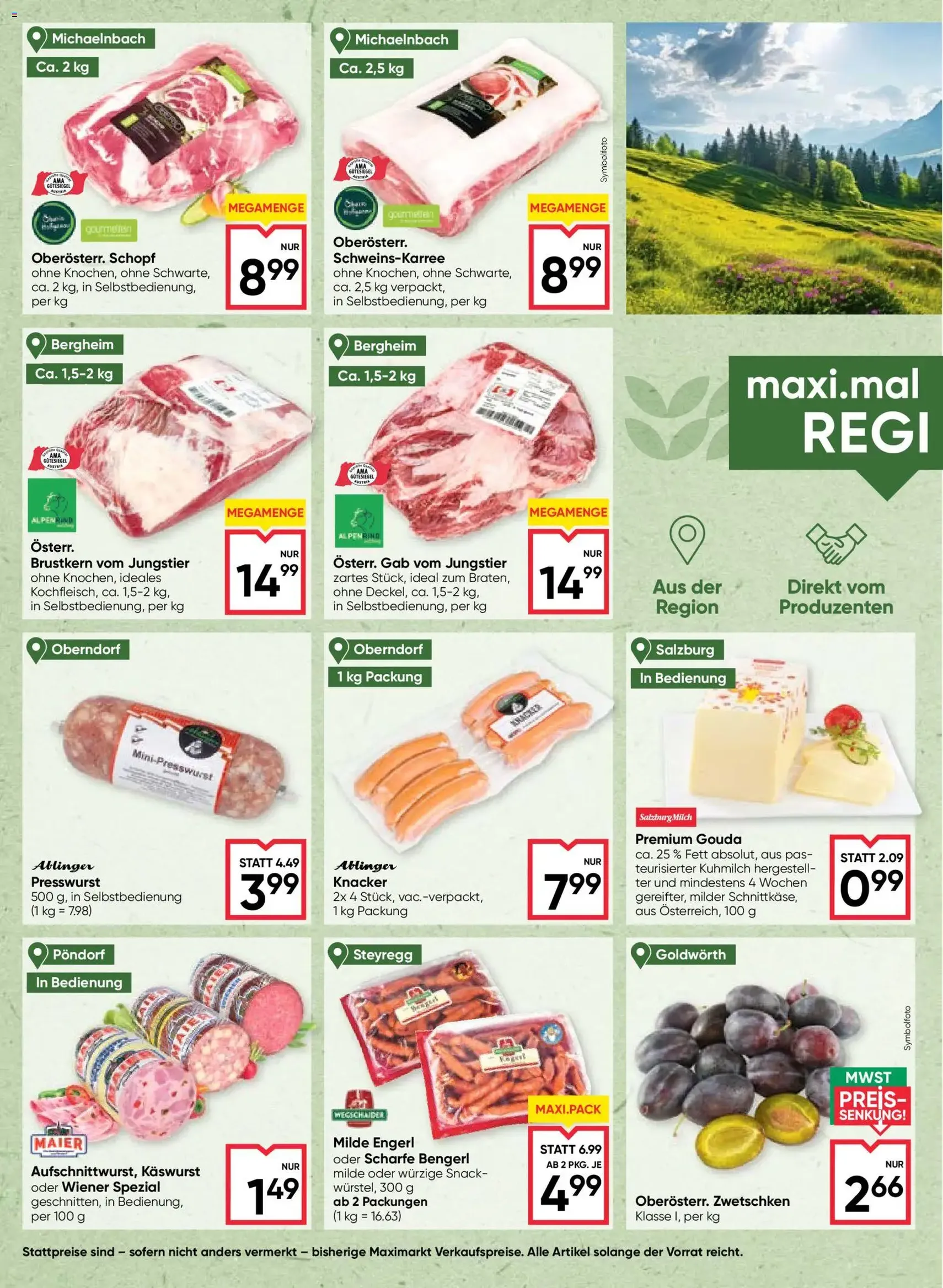 Maximarkt Flugblatt - Gültiger Prospekt ab 13.08.2026, Seite 4 von insgesamt 24