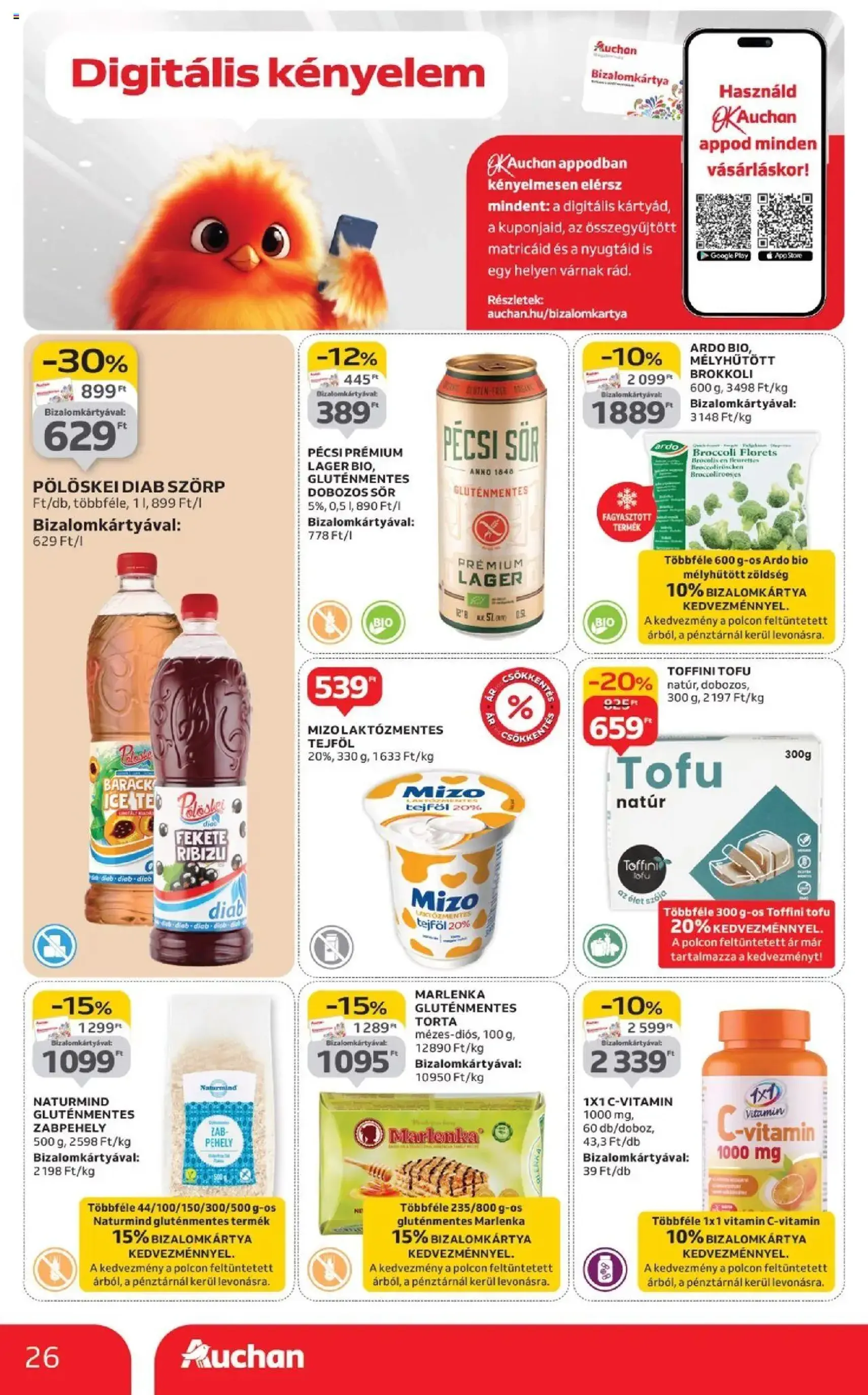 Auchan Akciós újság - 2025.09.04. érvényes szórólap 26 oldal 52 oldalból Auchan Akciós újság - 2025.09.04. érvényes szórólap 26 oldal 52 oldalból