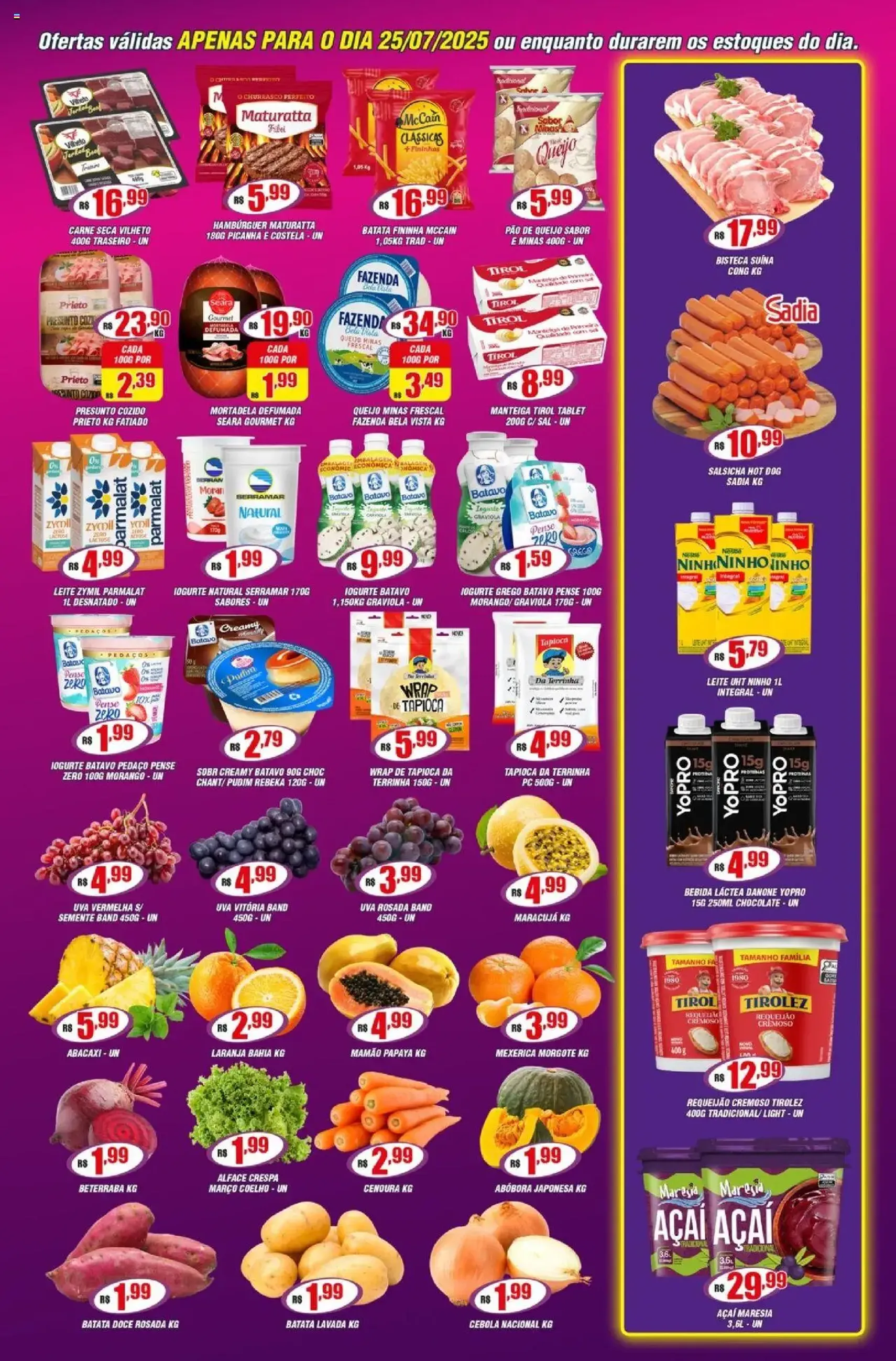 Violeta Supermercados - Ofertas da semana - folheto válido a partir de 25/07/2025 página 2 de 4