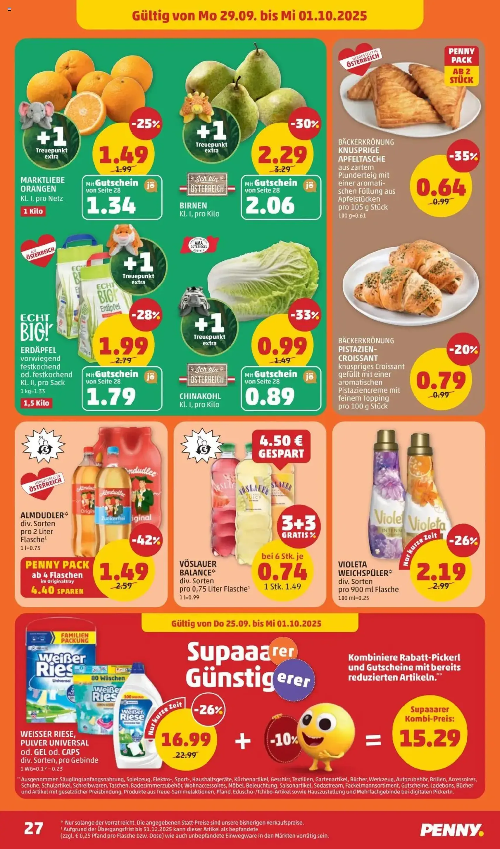 Penny Markt Flugblatt - Gültiger Prospekt ab 25.09.2025, Seite 27 von insgesamt 32