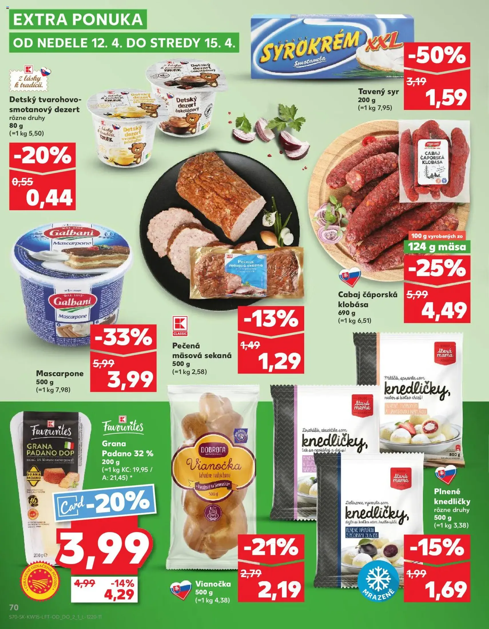 Kaufland leták - platný leták od 09.04.2026 strana 70 z 74