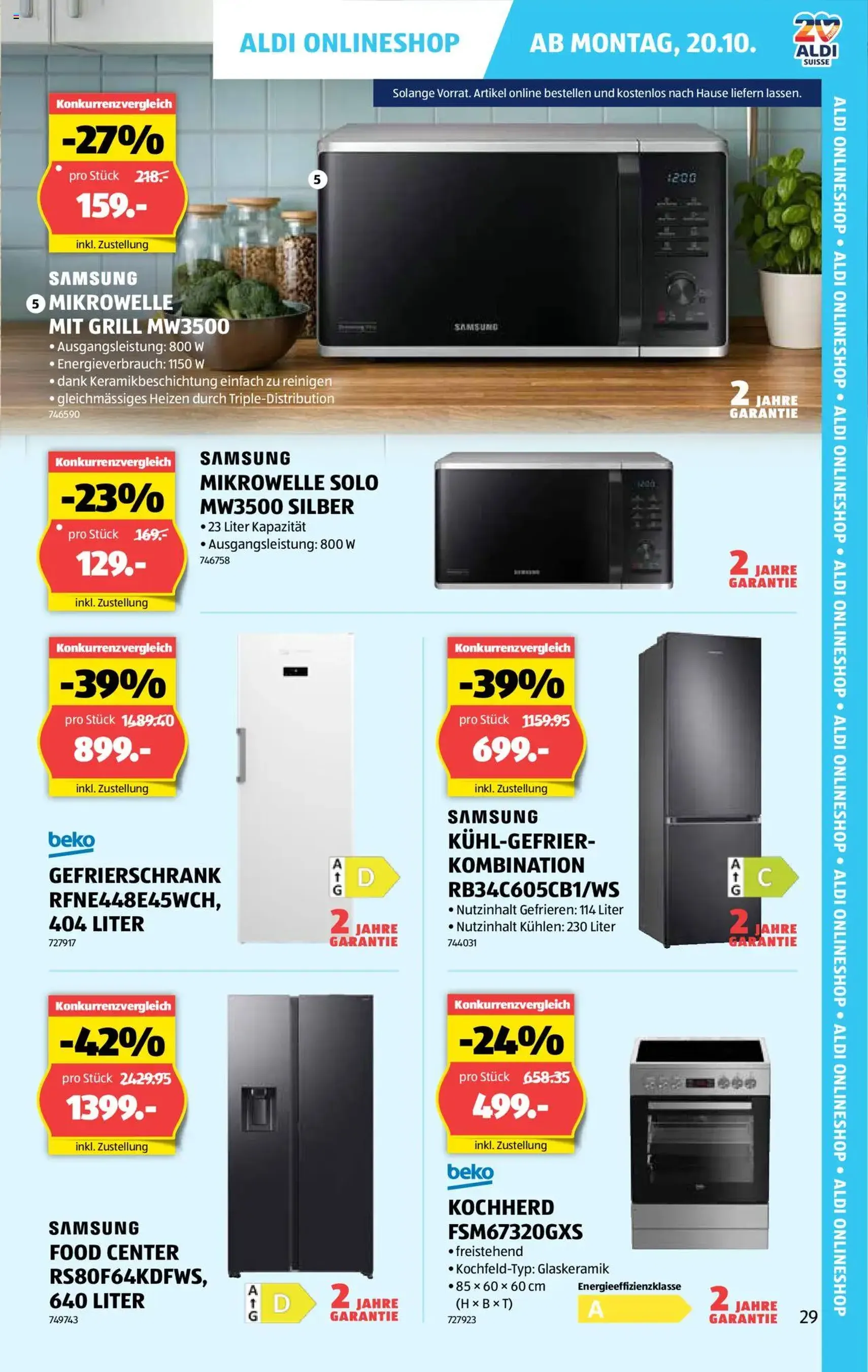 Aldi Aktionen - Gültiger Prospekt ab 16.10.2025, Seite 30 von insgesamt 32 Aldi Aktionen - Gültiger Prospekt ab 16.10.2025, Seite 30 von insgesamt 32