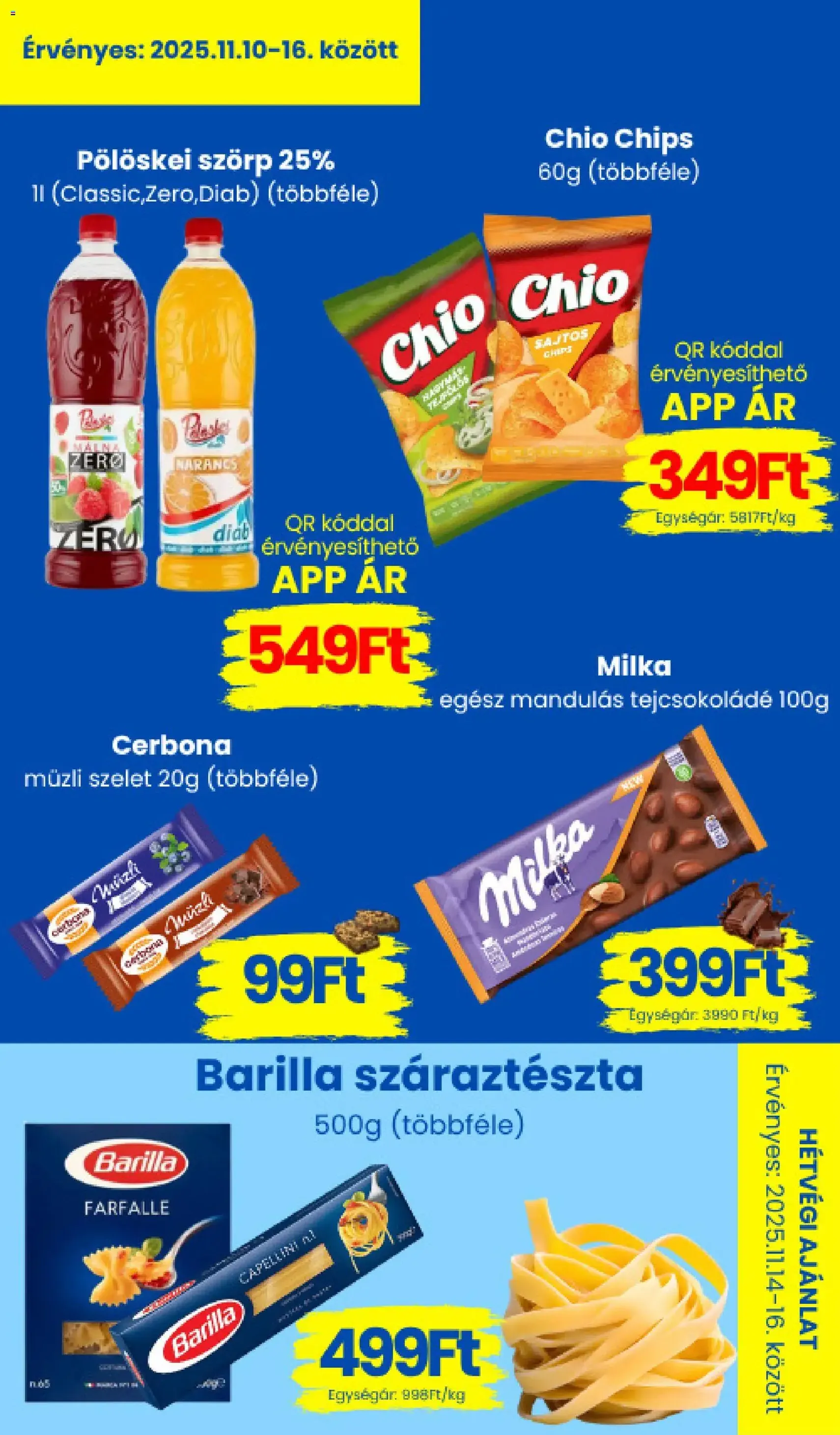 Magnetic Akciós újság - 2025.11.10. érvényes szórólap 5 oldal 7 oldalból