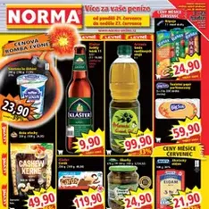 Norma leták - náhled letáku platný od 21.07.2025