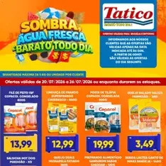 Tatico - Ofertas da semana - pré-visualização do folheto, válido a partir de 20/07/2026