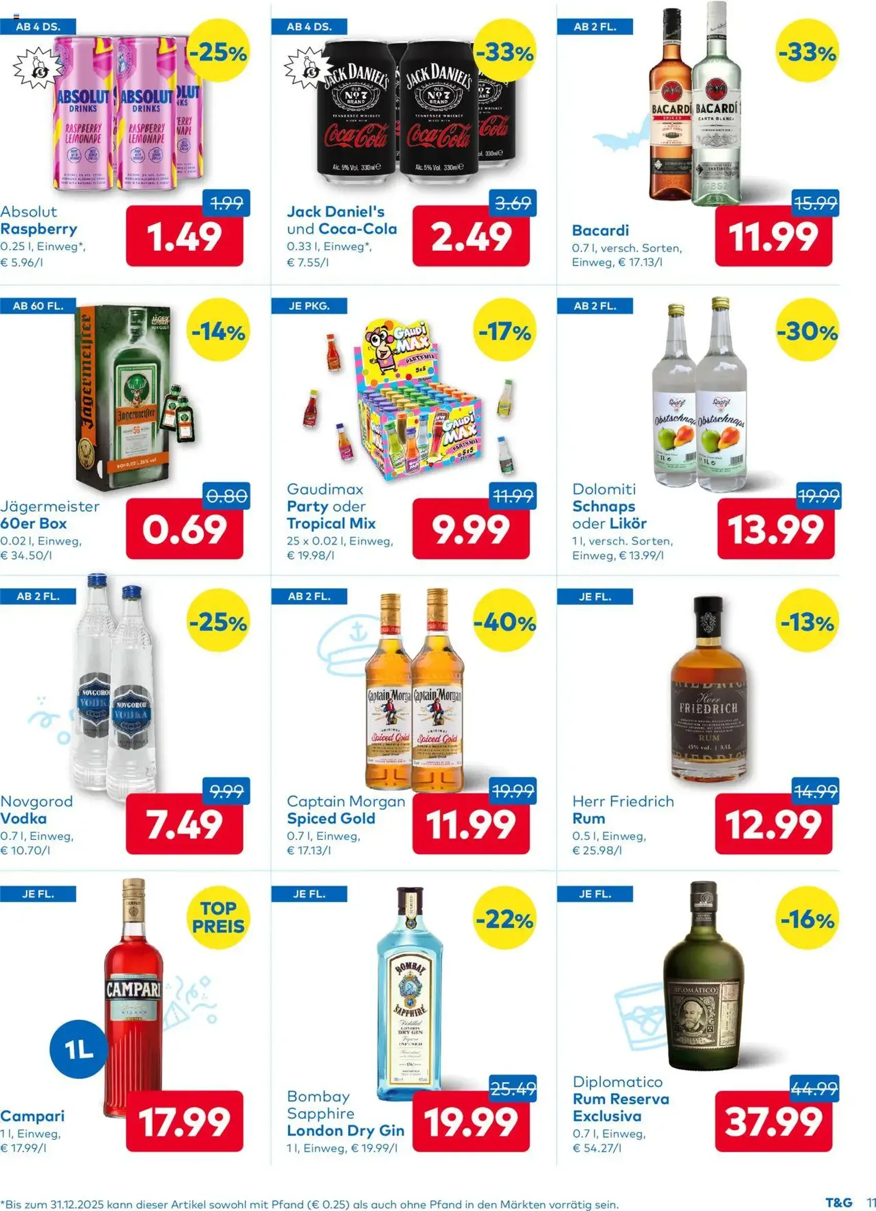 T&G Flugblatt - Gültiger Prospekt ab 11.09.2025, Seite 7 von insgesamt 8