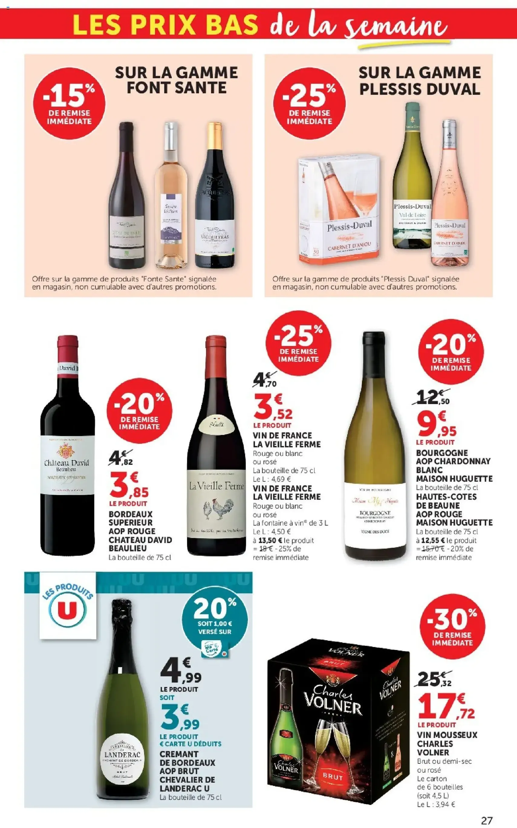 Super U catalogue - brochure valable à partir du 23/06/2026, page 27 sur 44
