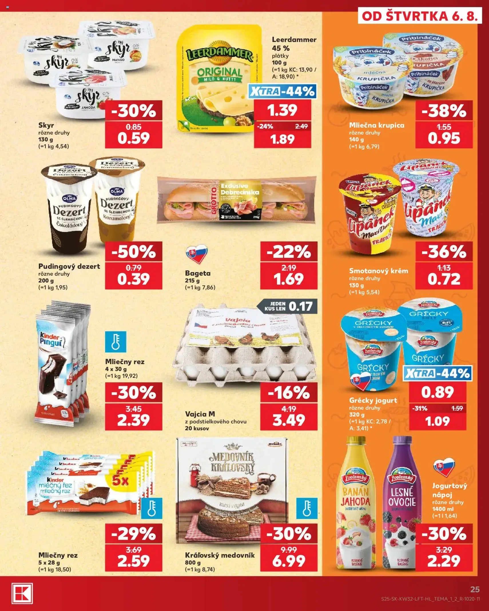 Kaufland SK akciós újság - 2026.08.06. érvényes szórólap 25 oldal 78 oldalból
