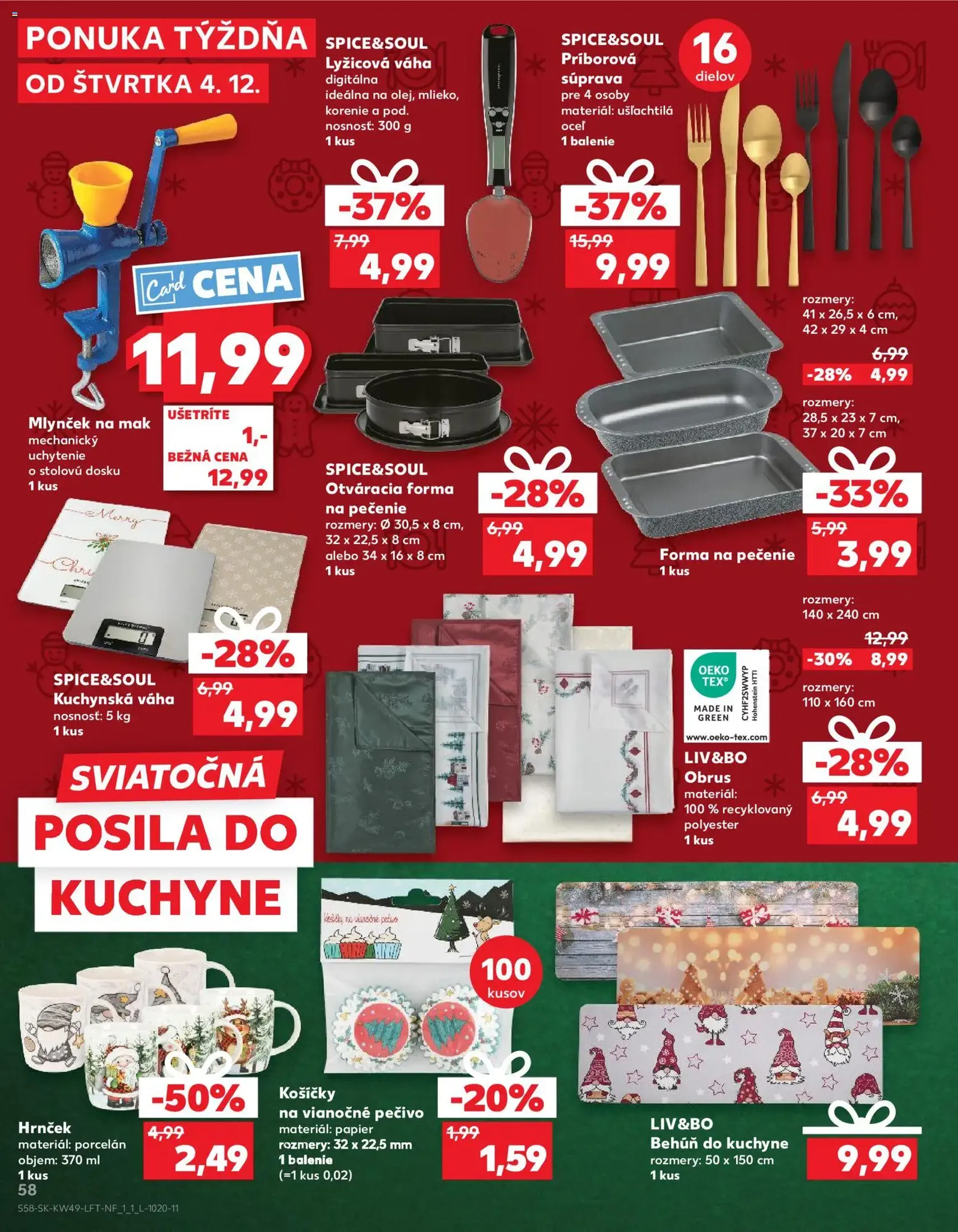 Kaufland leták - platný leták od 04.12.2025 strana 58 z 80
