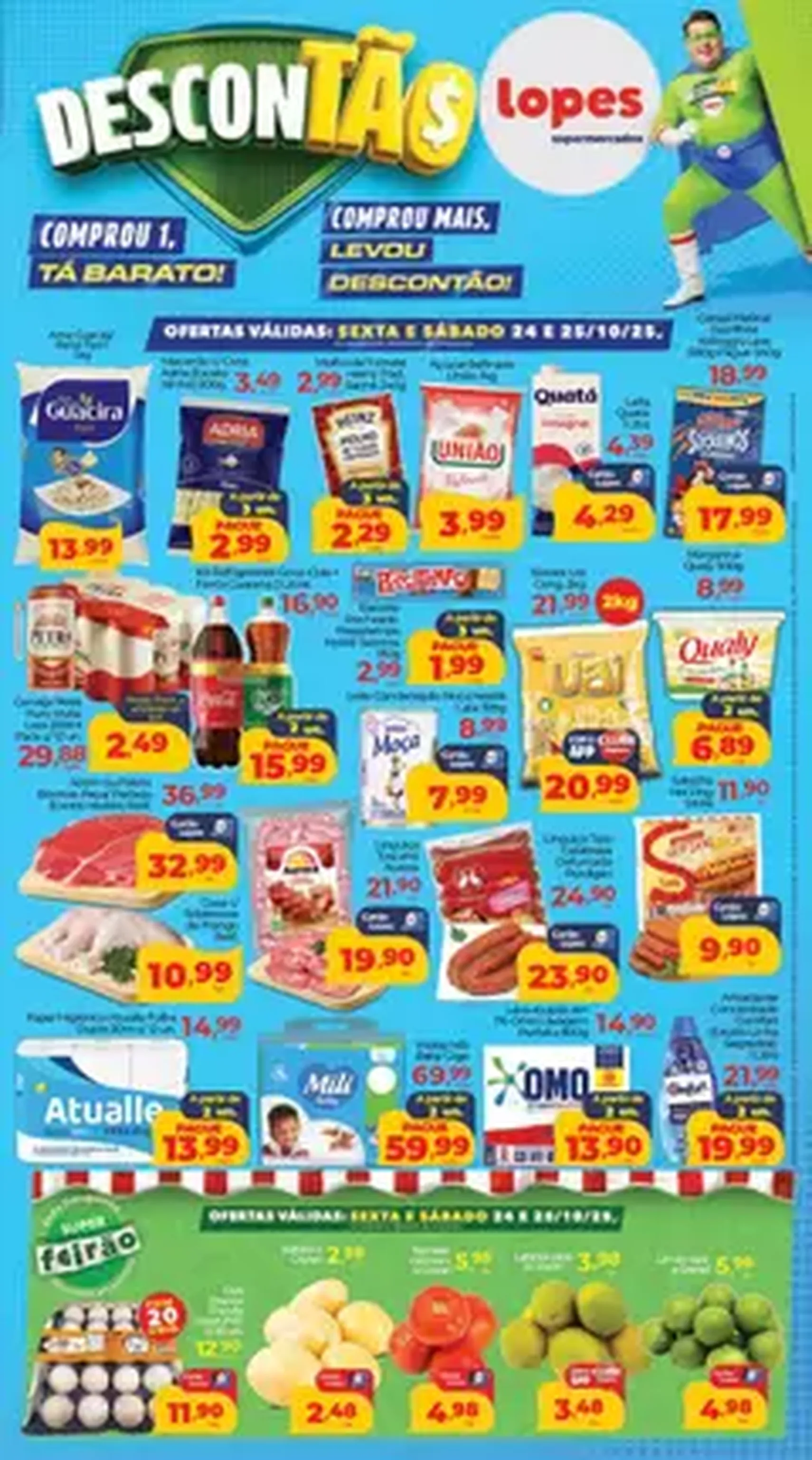 Lopes Supermercados - Ofertas da semana - folheto válido a partir de 24/10/2025 página 1 de 1