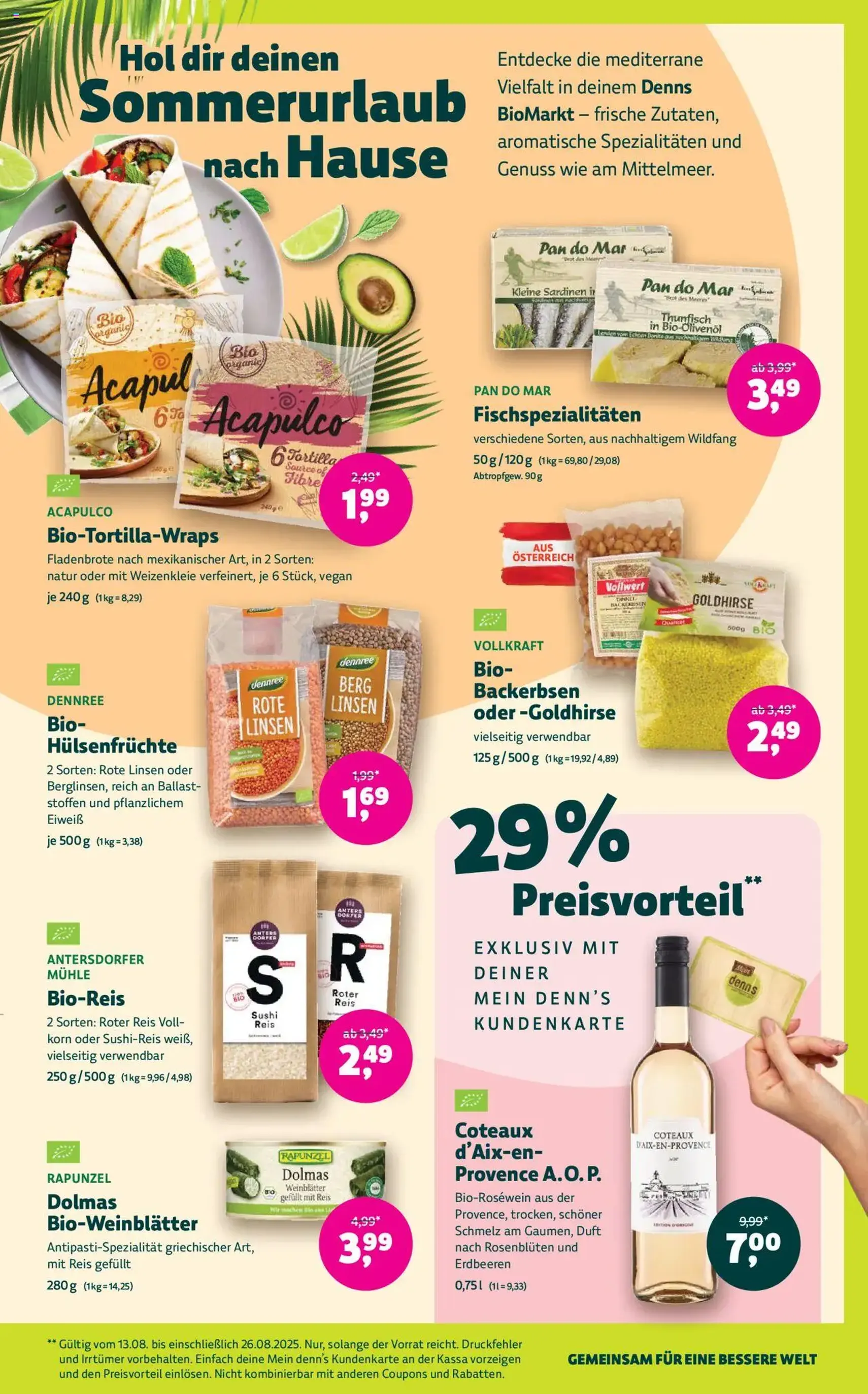 Denns BioMarkt Angebote - Gültiger Prospekt ab 13.08.2025, Seite 7 von insgesamt 12