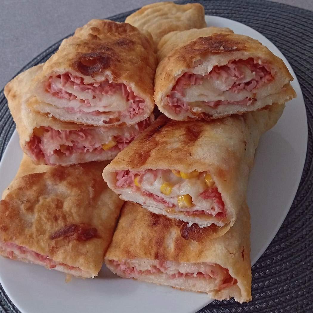 Cornete de pizza