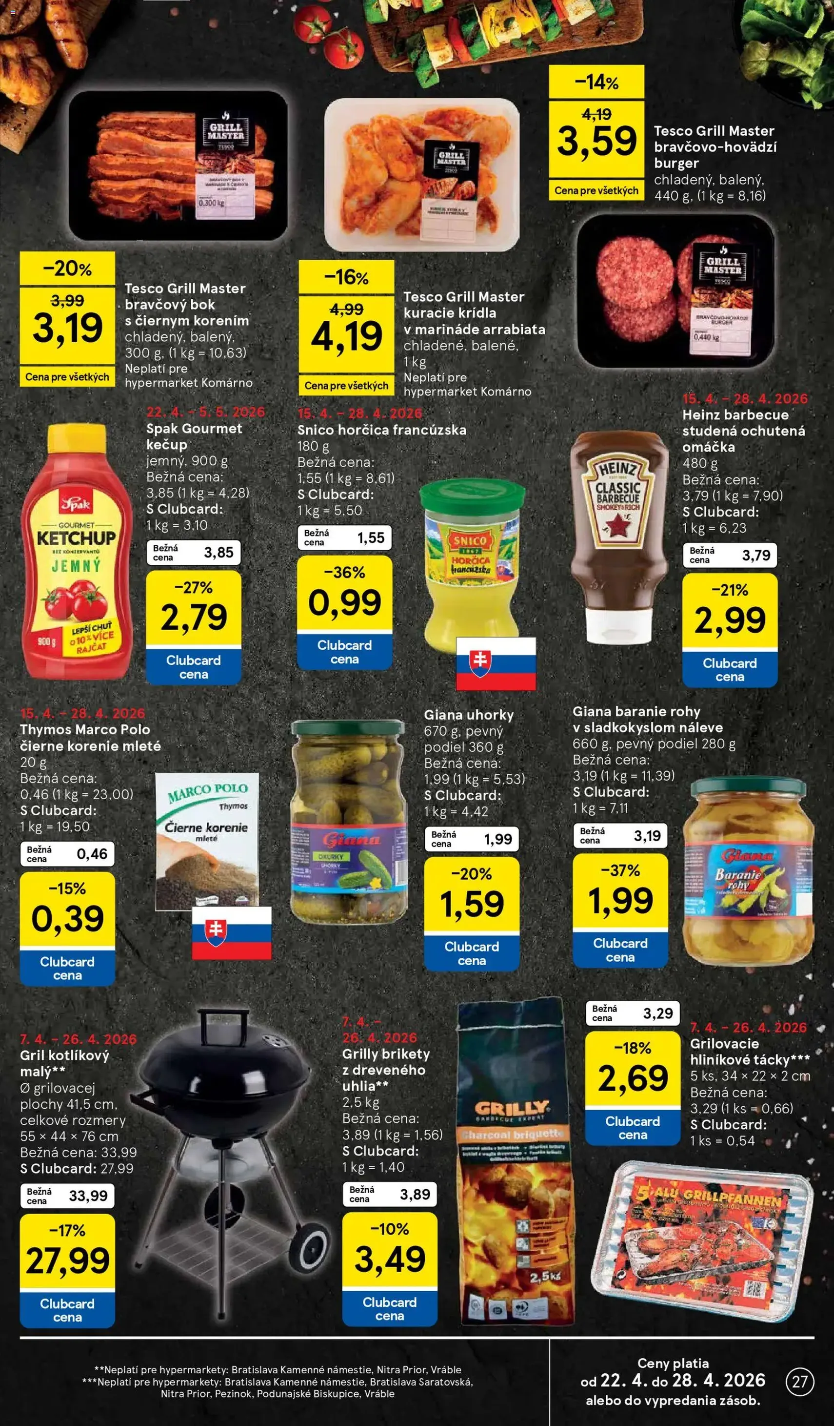 Tesco Hypermarket - leták - platný leták od 22.04.2026 strana 27 z 45