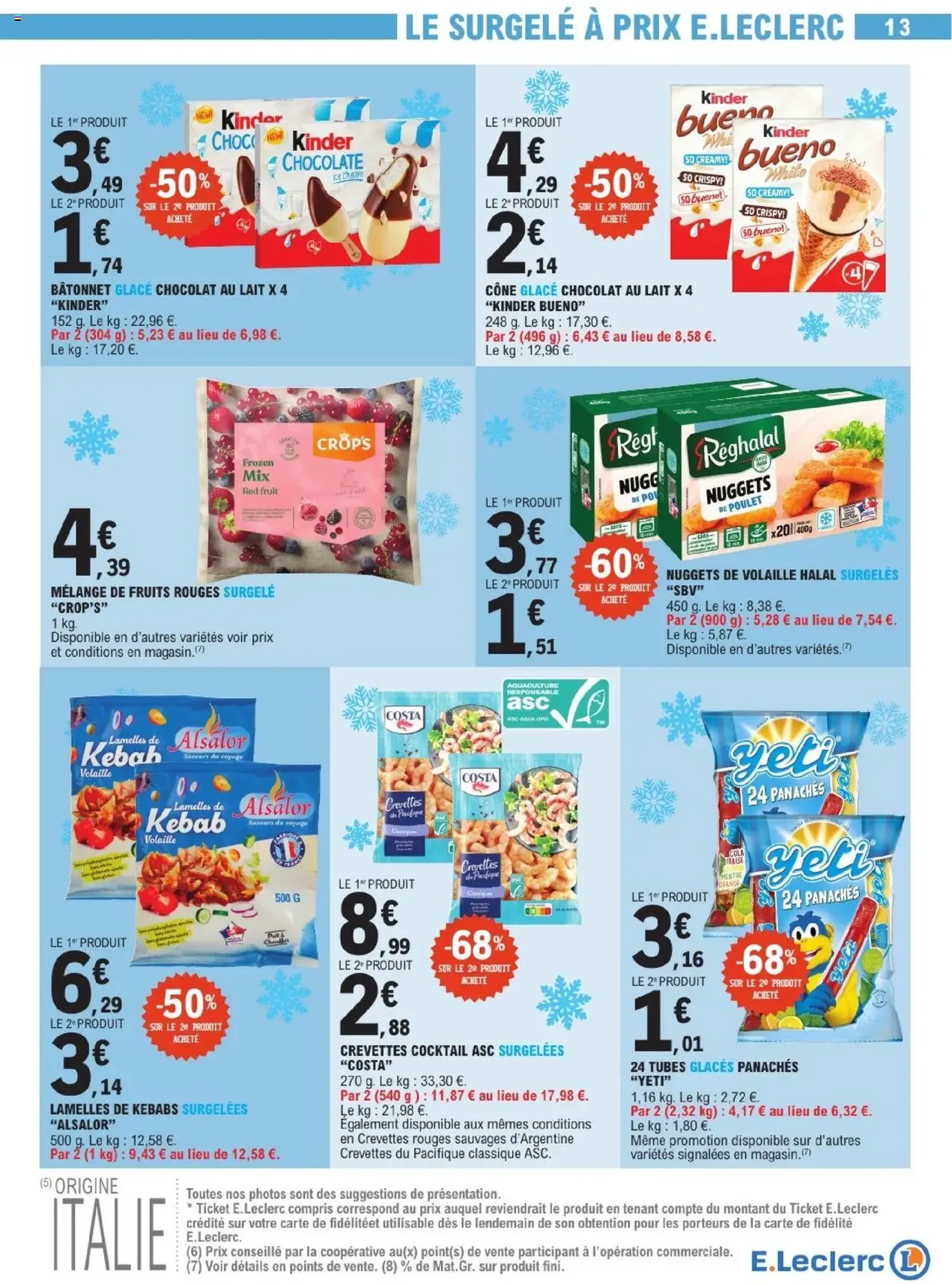 E.Leclerc catalogue semaine 32 - brochure valable à partir du 05/08/2025, page 13 sur 20 E.Leclerc catalogue semaine 32 - brochure valable à partir du 05/08/2025, page 13 sur 20
