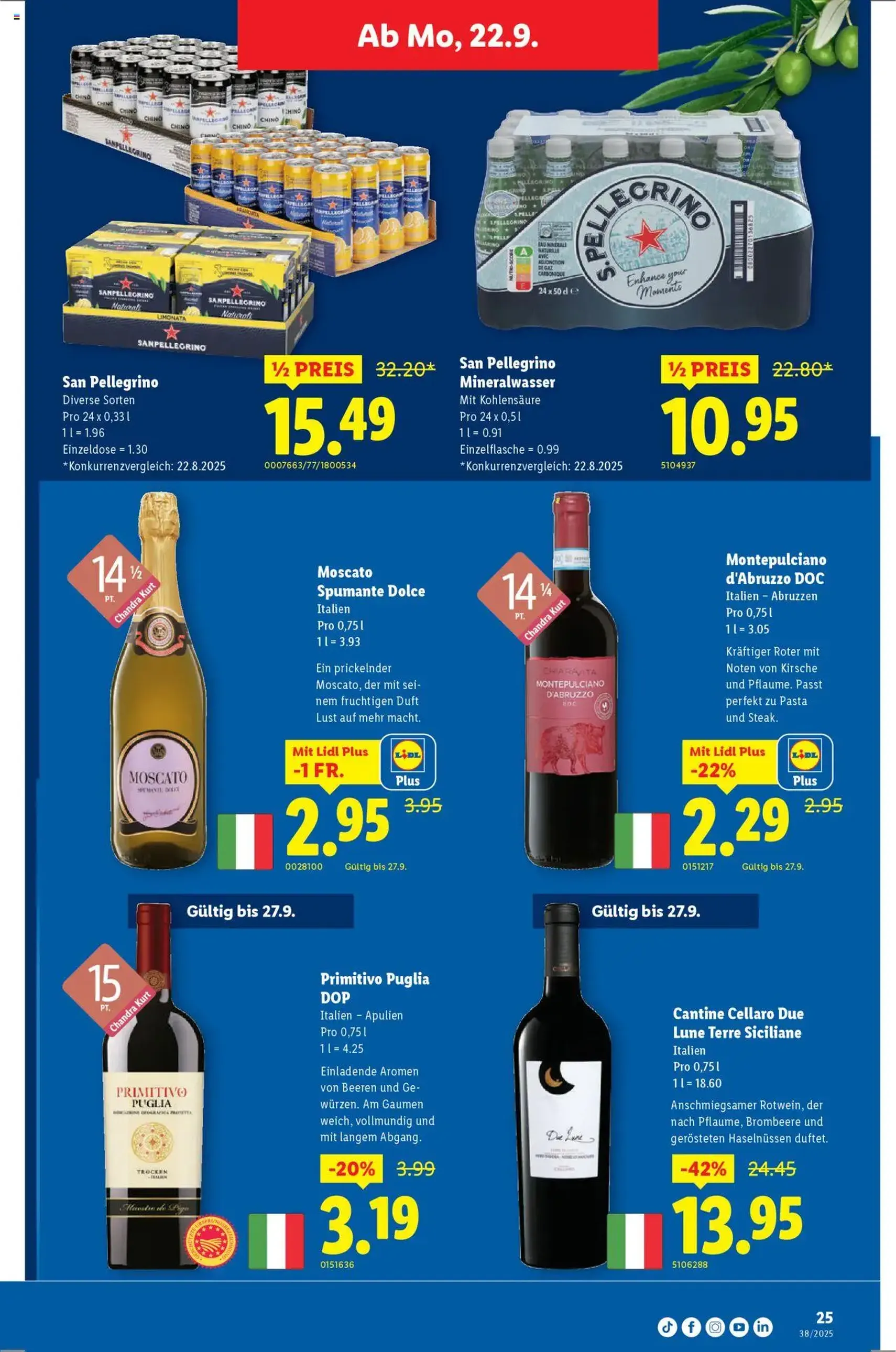 Lidl Aktionen - Gültiger Prospekt ab 18.09.2025, Seite 25 von insgesamt 32