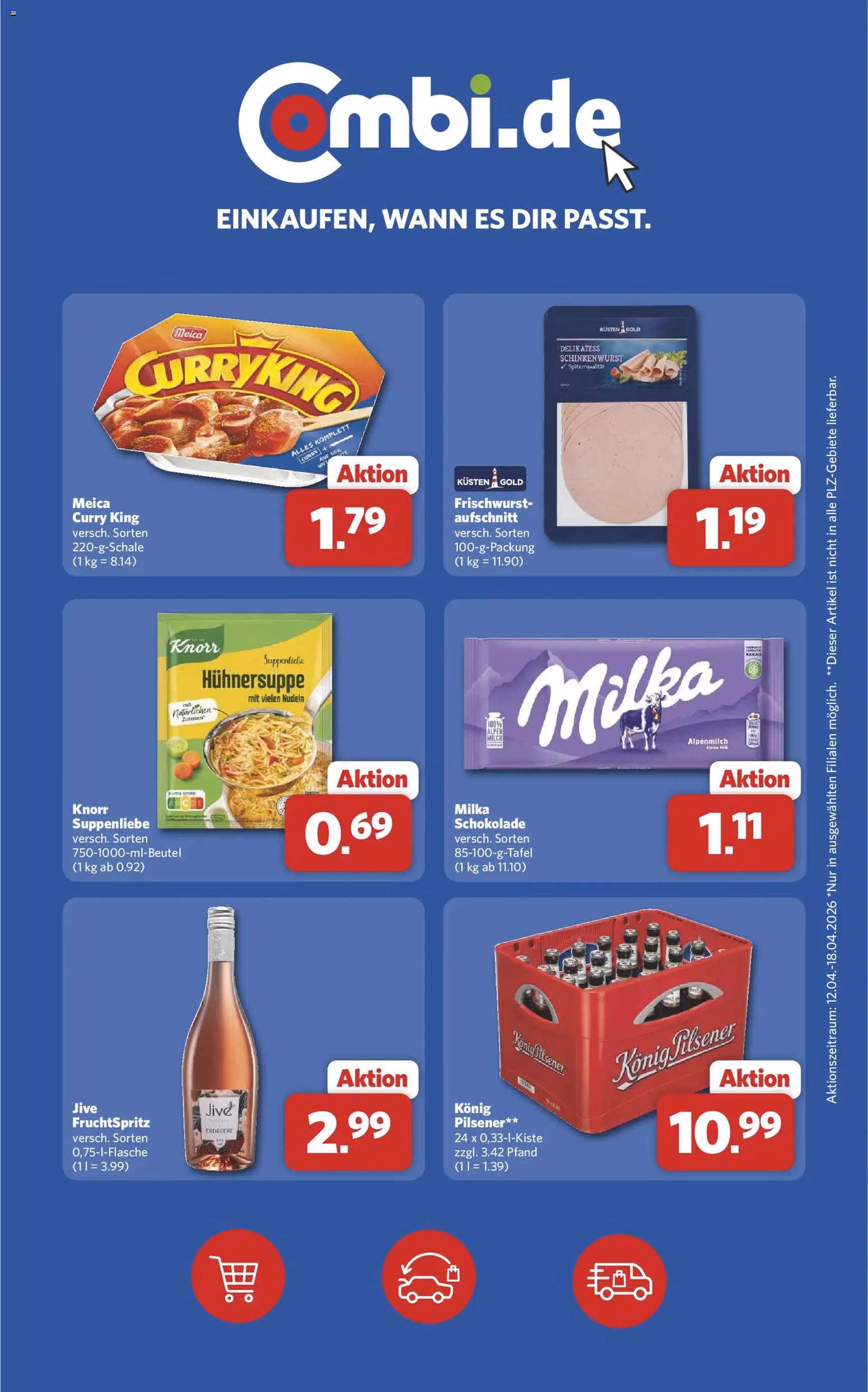 Combi Prospekt - Gültiger Prospekt ab 13.04.2026, Seite 34 von insgesamt 38