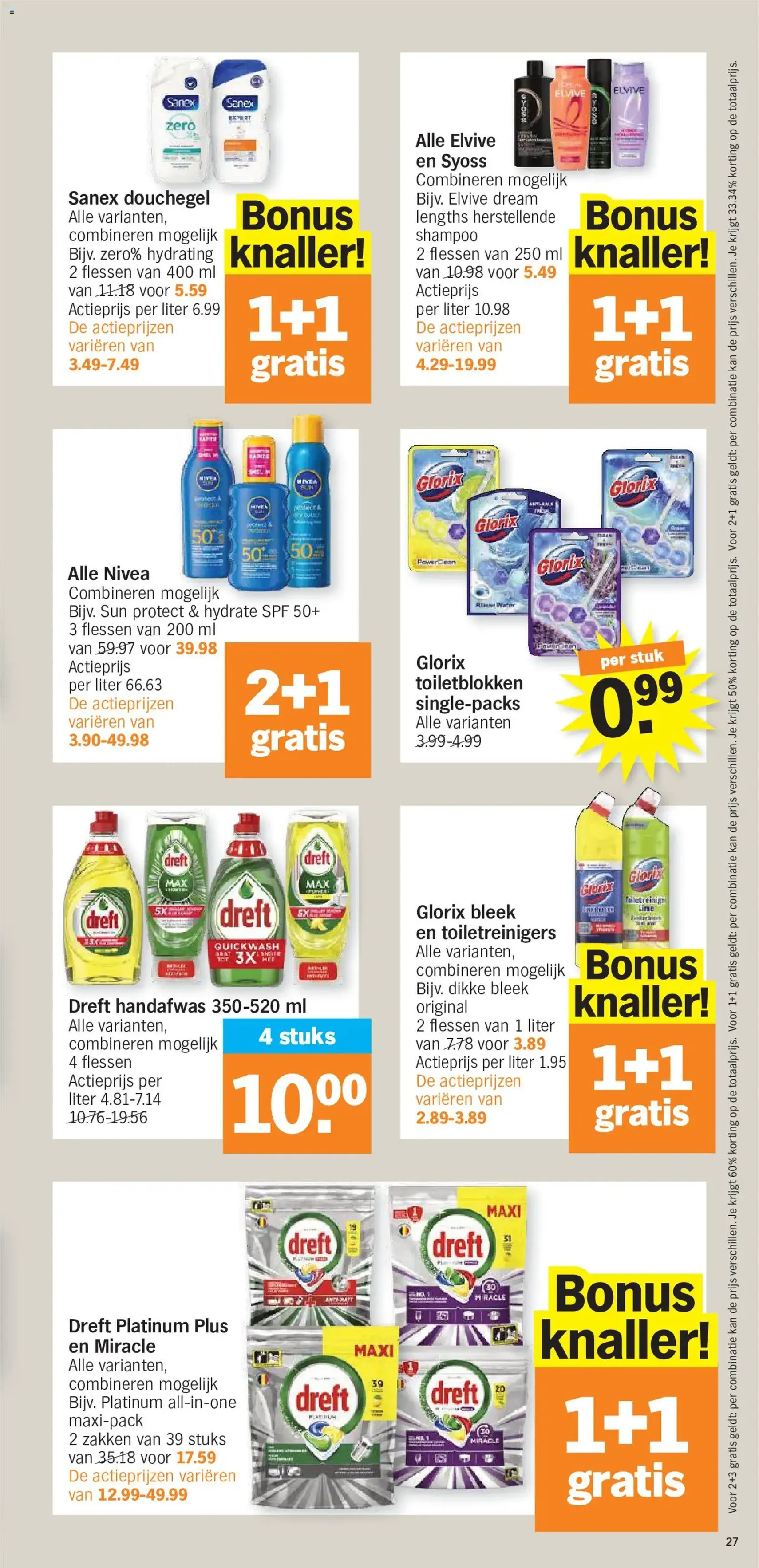 Albert Heijn Folder week / de la semaine 25 - geldige folder vanaf 15/06/2026 pagina 27 van 32