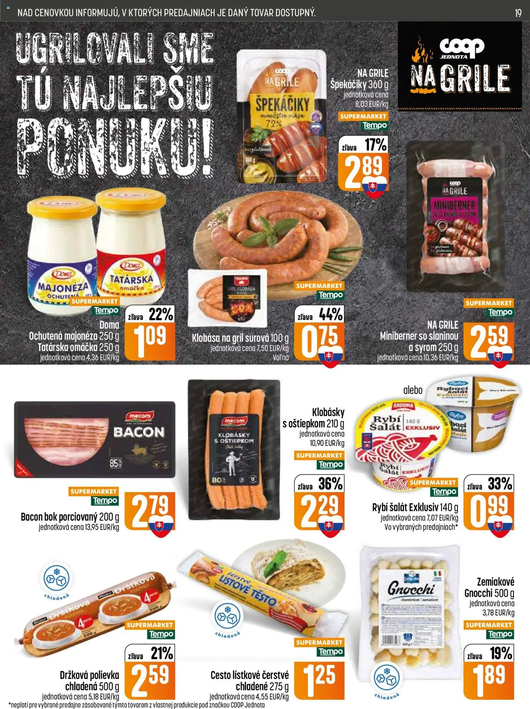 COOP Jednota leták - platný leták od 25.06.2026 strana 19 z 32