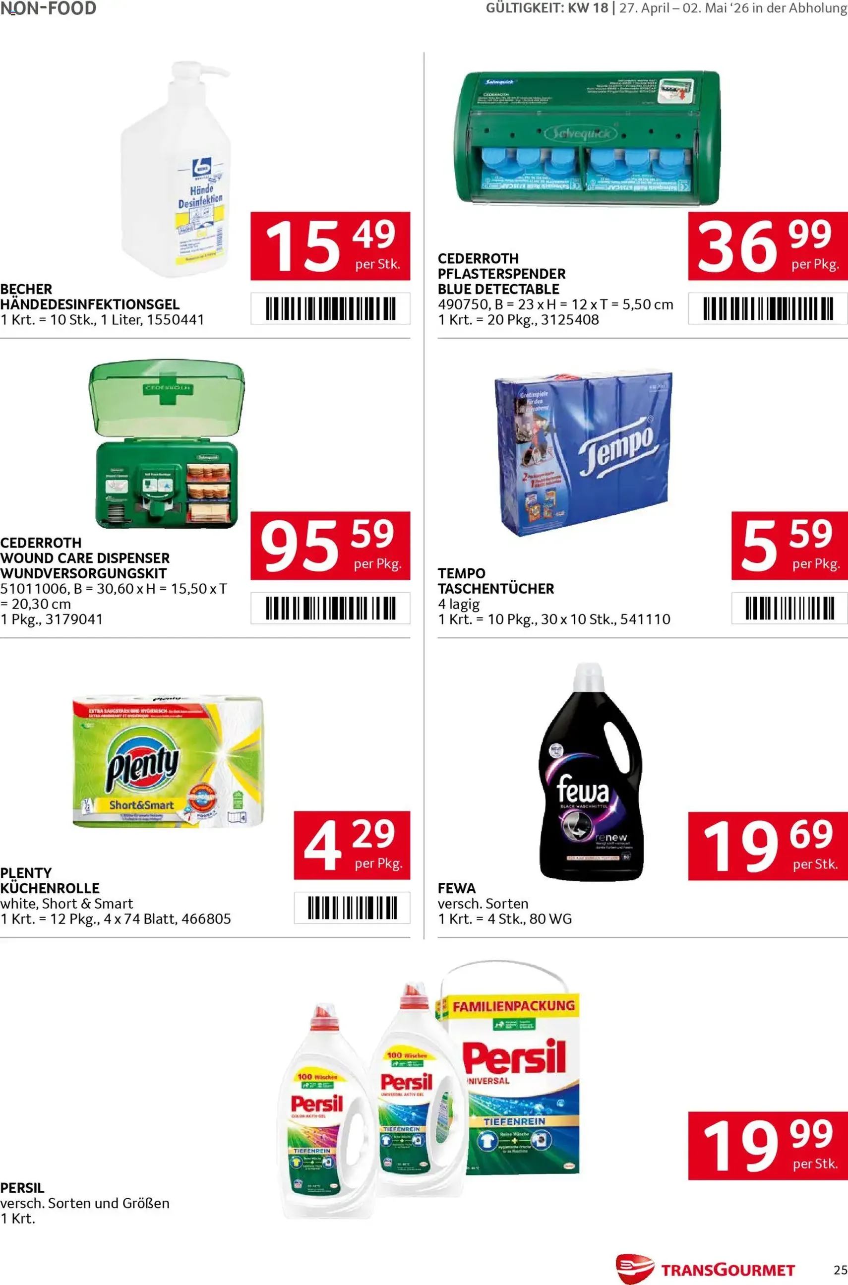 Transgourmet Flugblatt - Gültiger Prospekt ab 27.04.2026, Seite 24 von insgesamt 31
