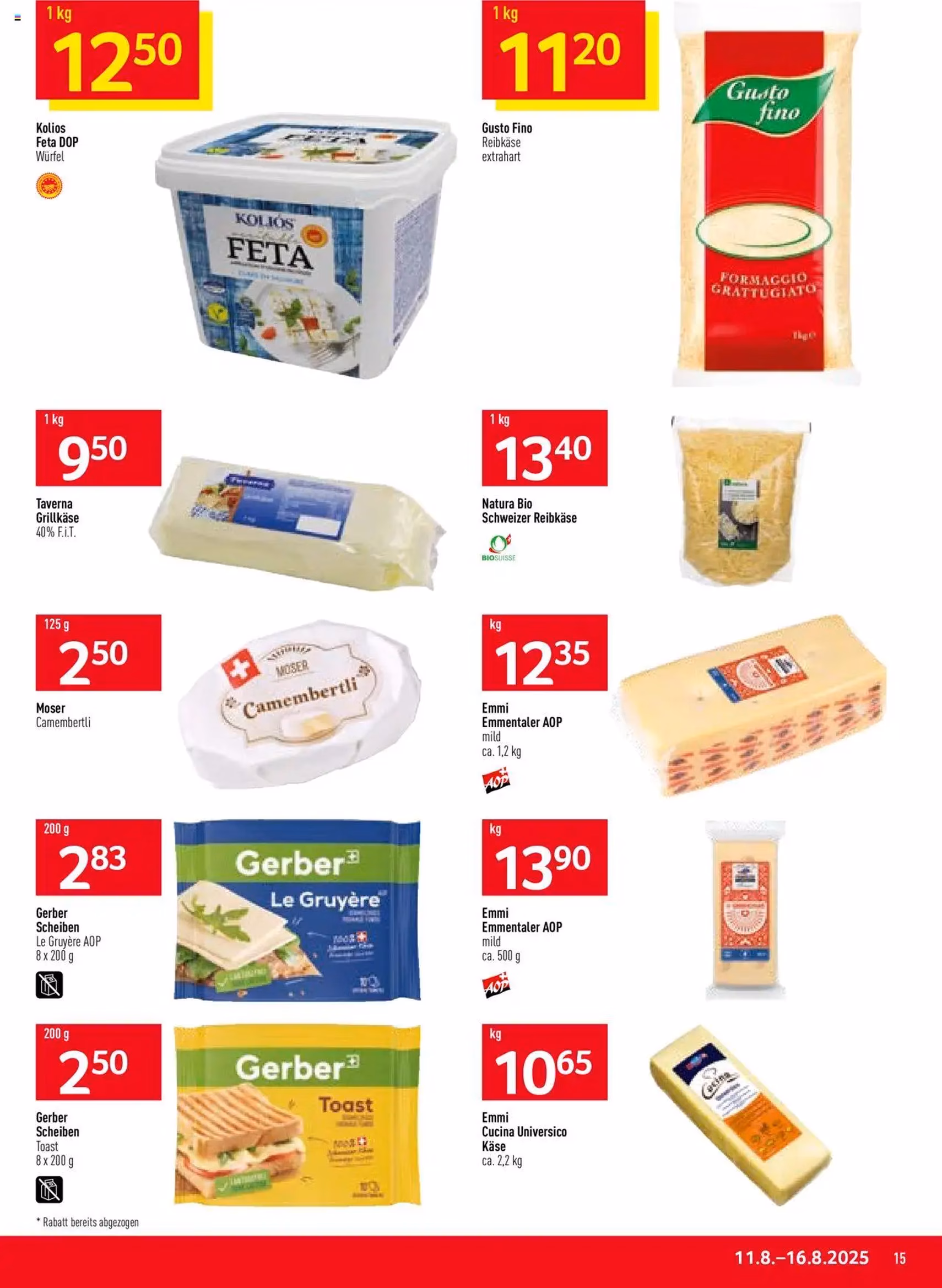 Prodega Aktionen - Gültiger Prospekt ab 11.08.2025, Seite 15 von insgesamt 36 Prodega Aktionen - Gültiger Prospekt ab 11.08.2025, Seite 15 von insgesamt 36