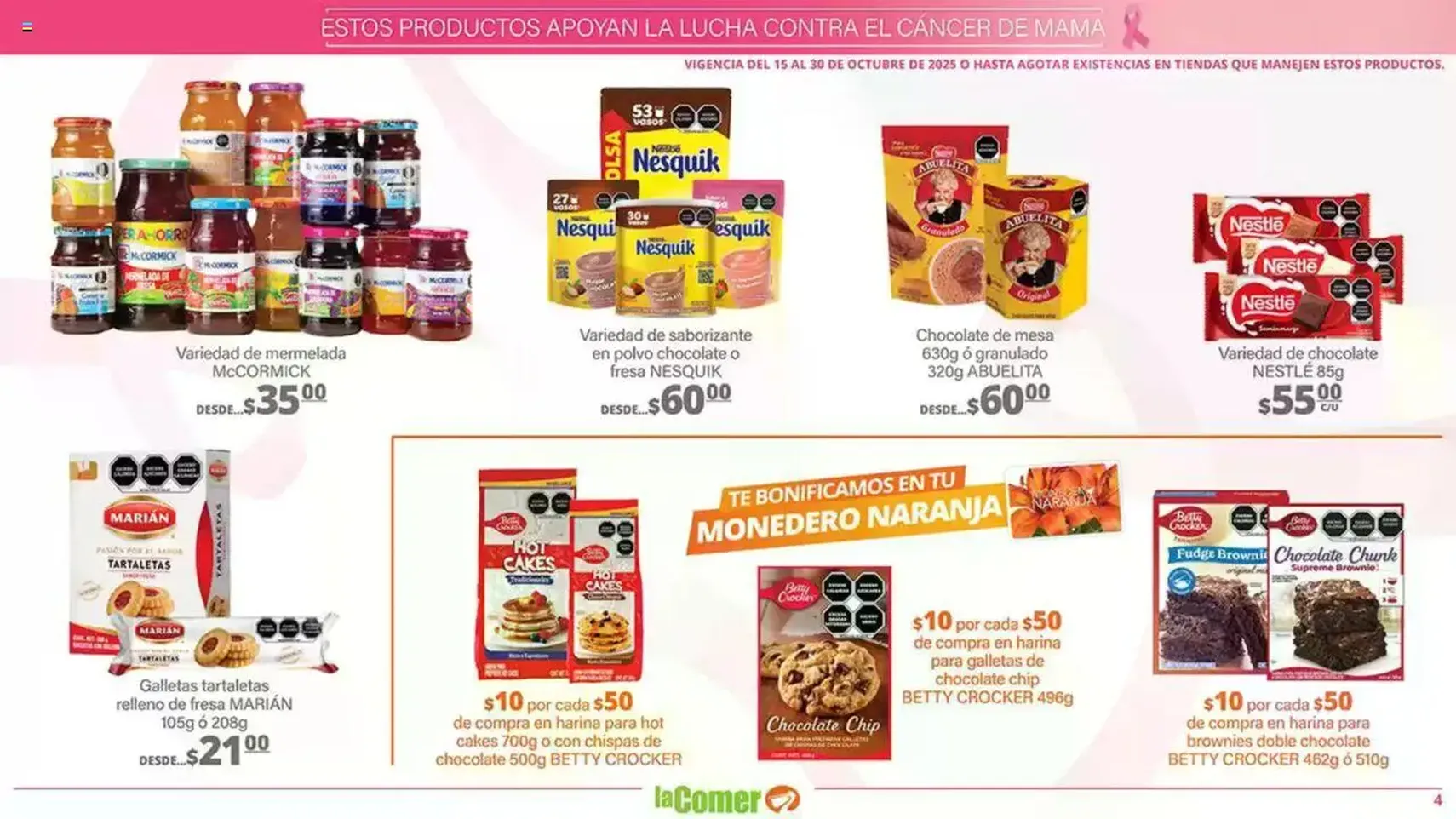 La Comer - Folleto - folleto válido desde 15/10/2025 página 4 de 44 La Comer - Folleto - folleto válido desde 15/10/2025 página 4 de 44