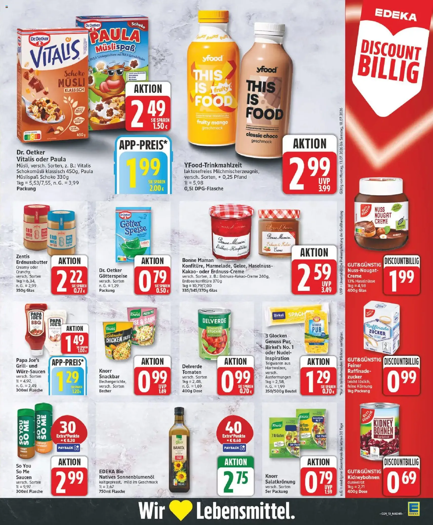 Edeka Prospekt - Gültiger Prospekt ab 13.07.2026, Seite 13 von insgesamt 29