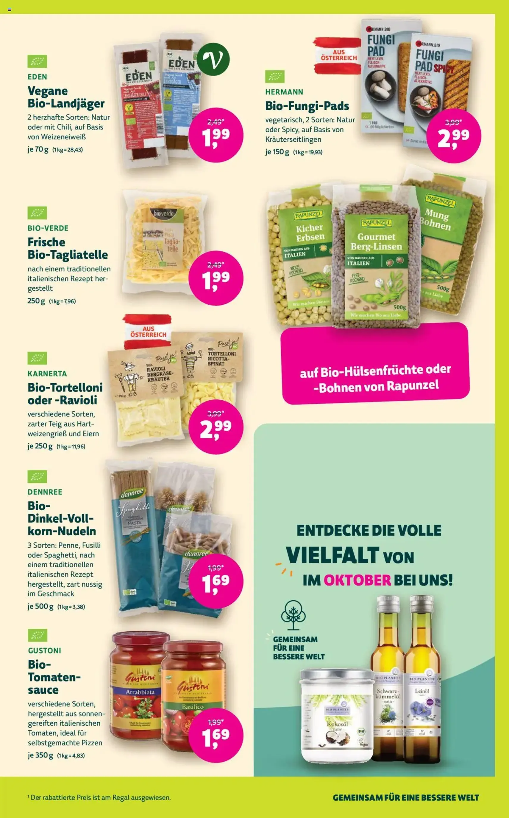 Denns BioMarkt Angebote - Gültiger Prospekt ab 22.10.2025, Seite 7 von insgesamt 12