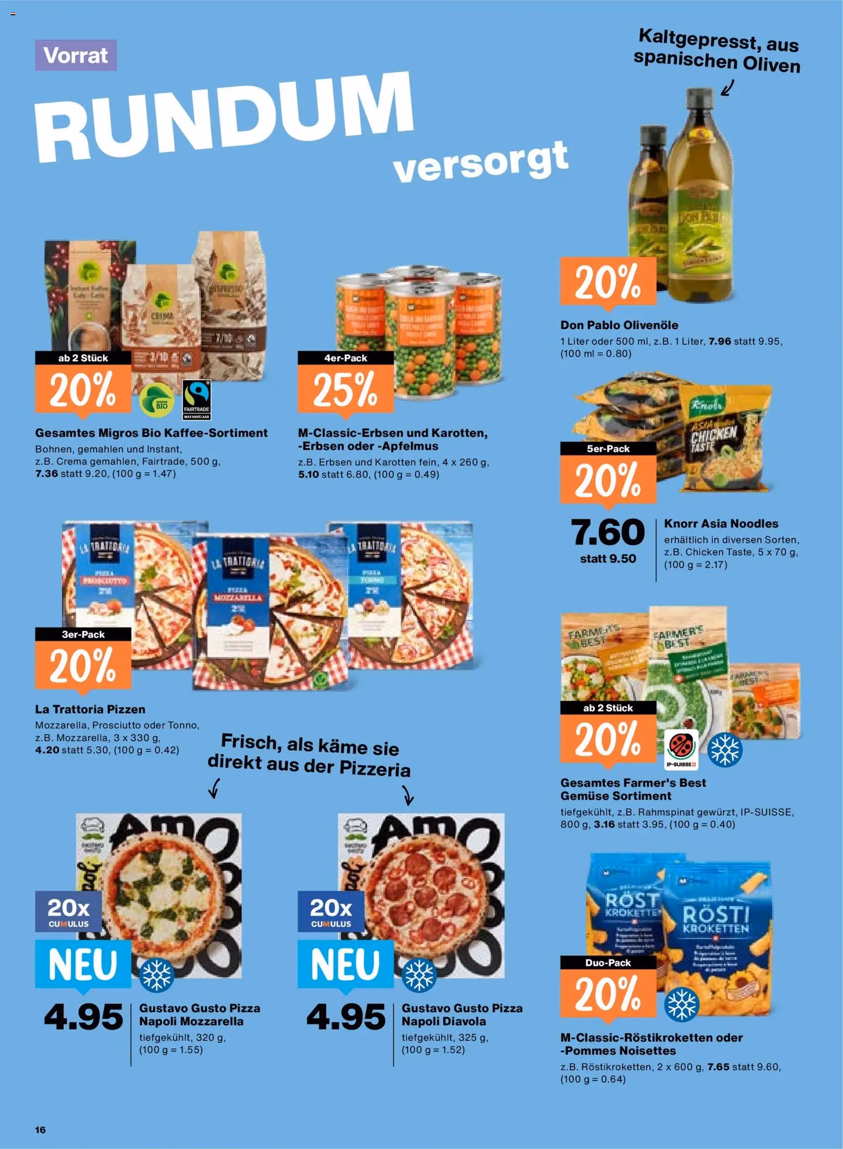 Migros aktionen - Gültiger Prospekt ab 26.03.2026, Seite 16 von insgesamt 24