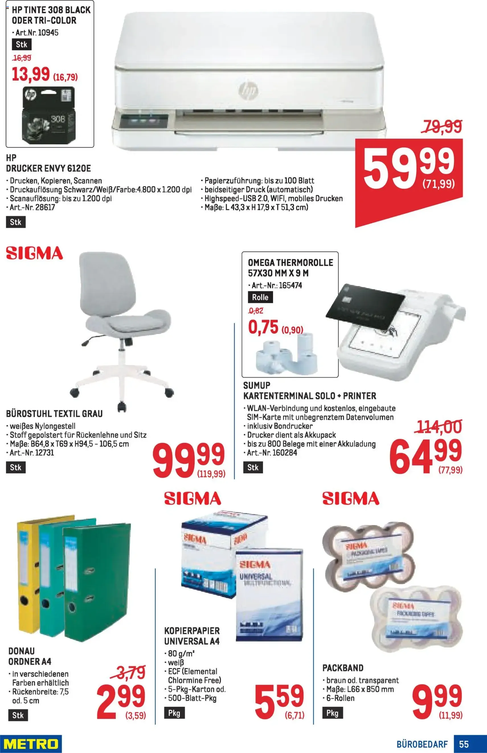 Metro Profi - Gültiger Prospekt ab 22.01.2026, Seite 55 von insgesamt 64