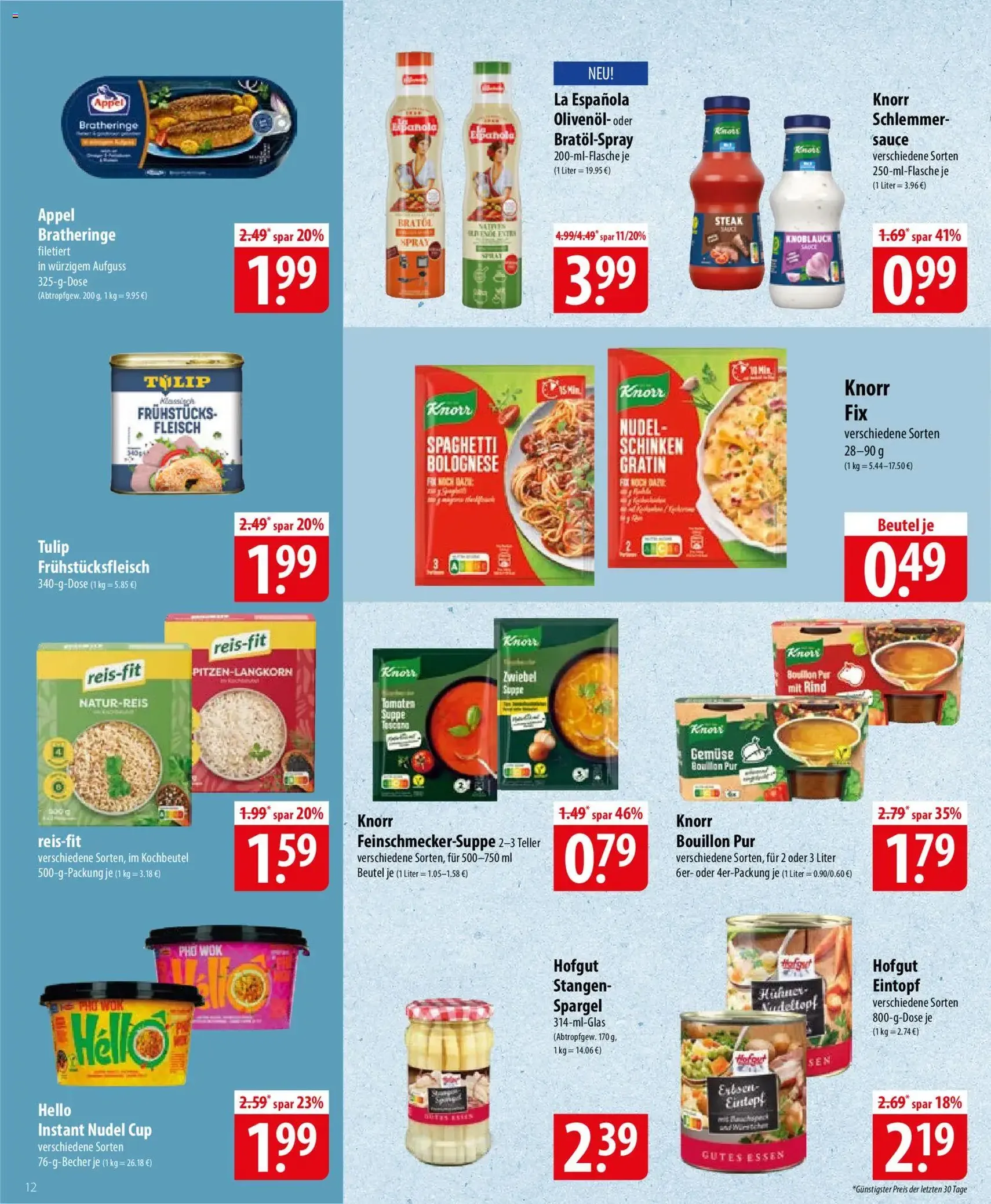 Famila Prospekt - Gültiger Prospekt ab 27.04.2026, Seite 12 von insgesamt 24