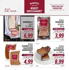 Radatz Flugblatt - Prospekt Vorschau gültig ab 27.10.2025