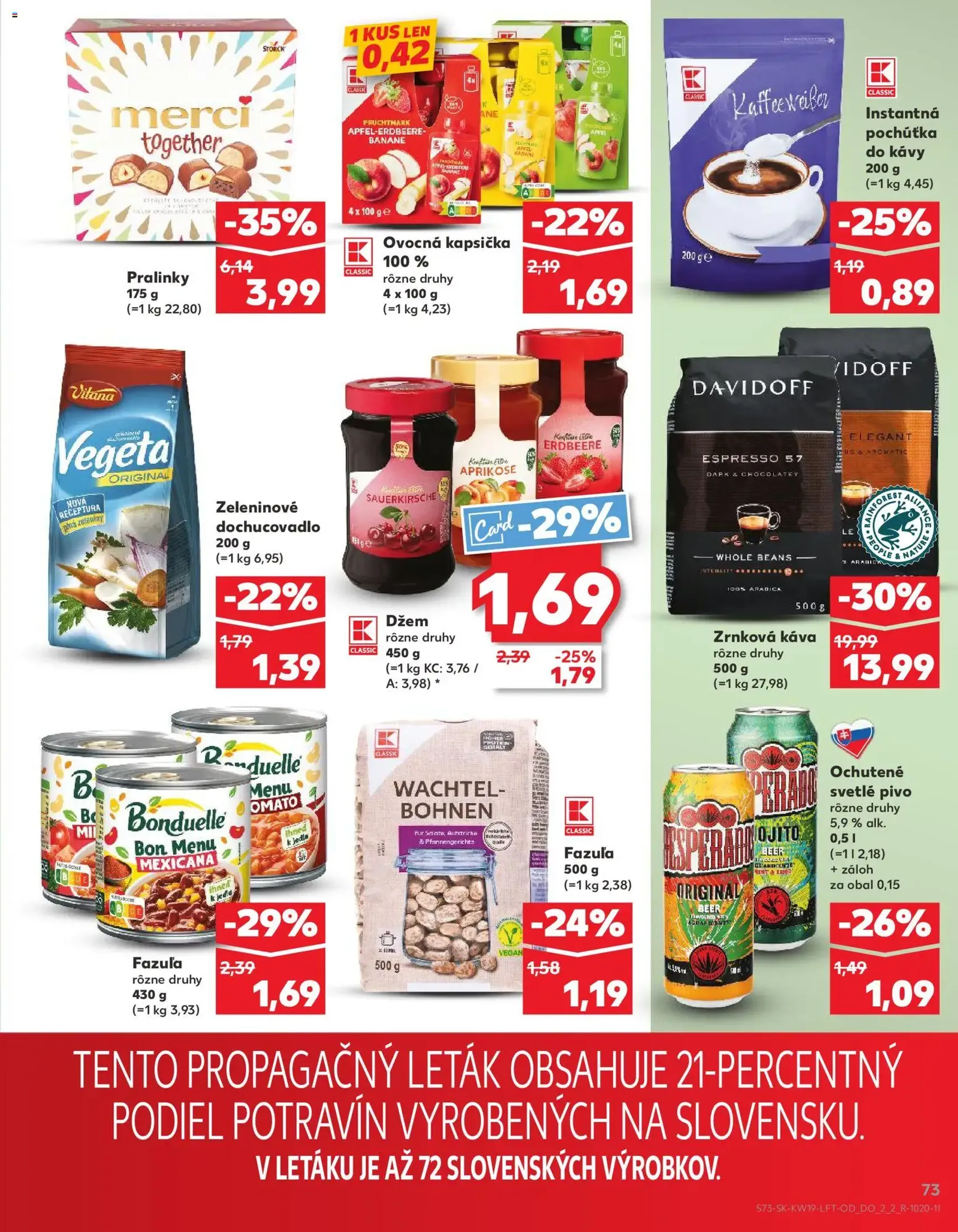 Kaufland leták - platný leták od 07.05.2026 strana 73 z 76