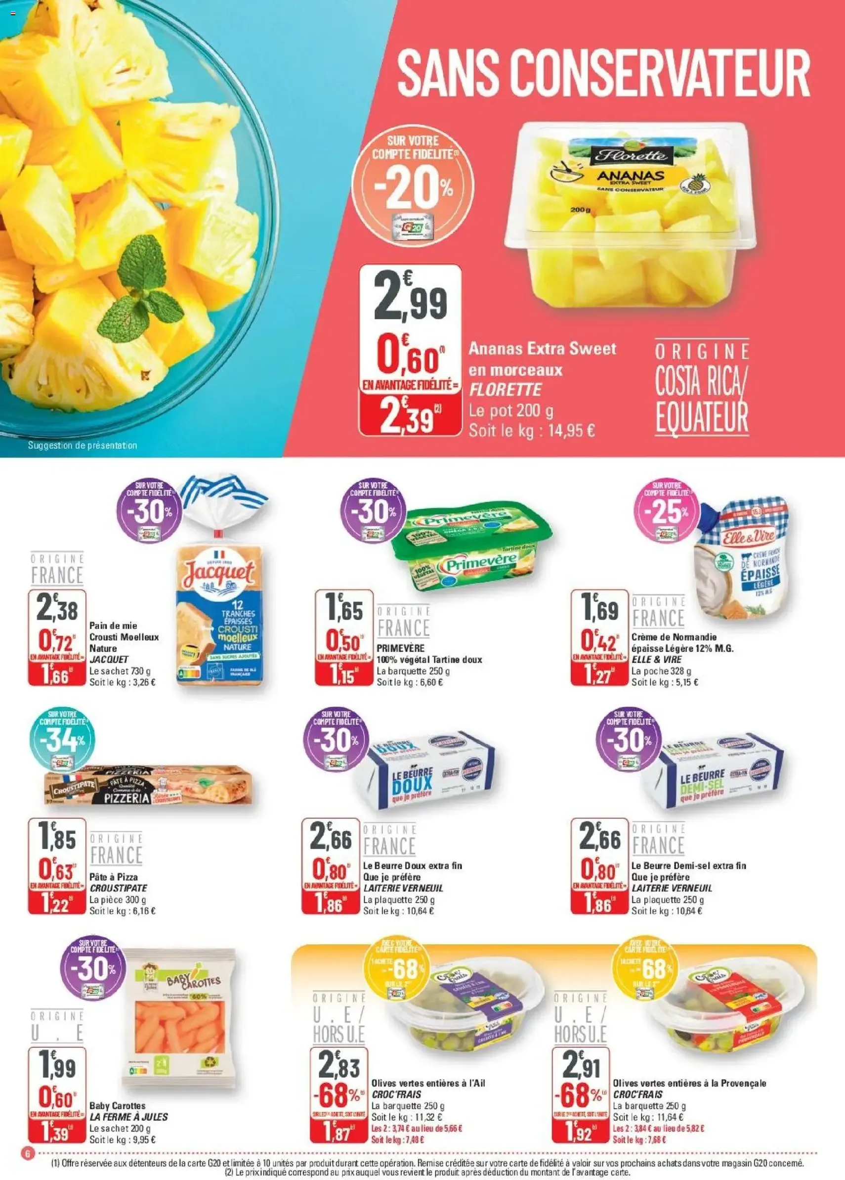 G20 Supermarchés catalogue - brochure valable à partir du 06/05/2026, page 6 sur 20