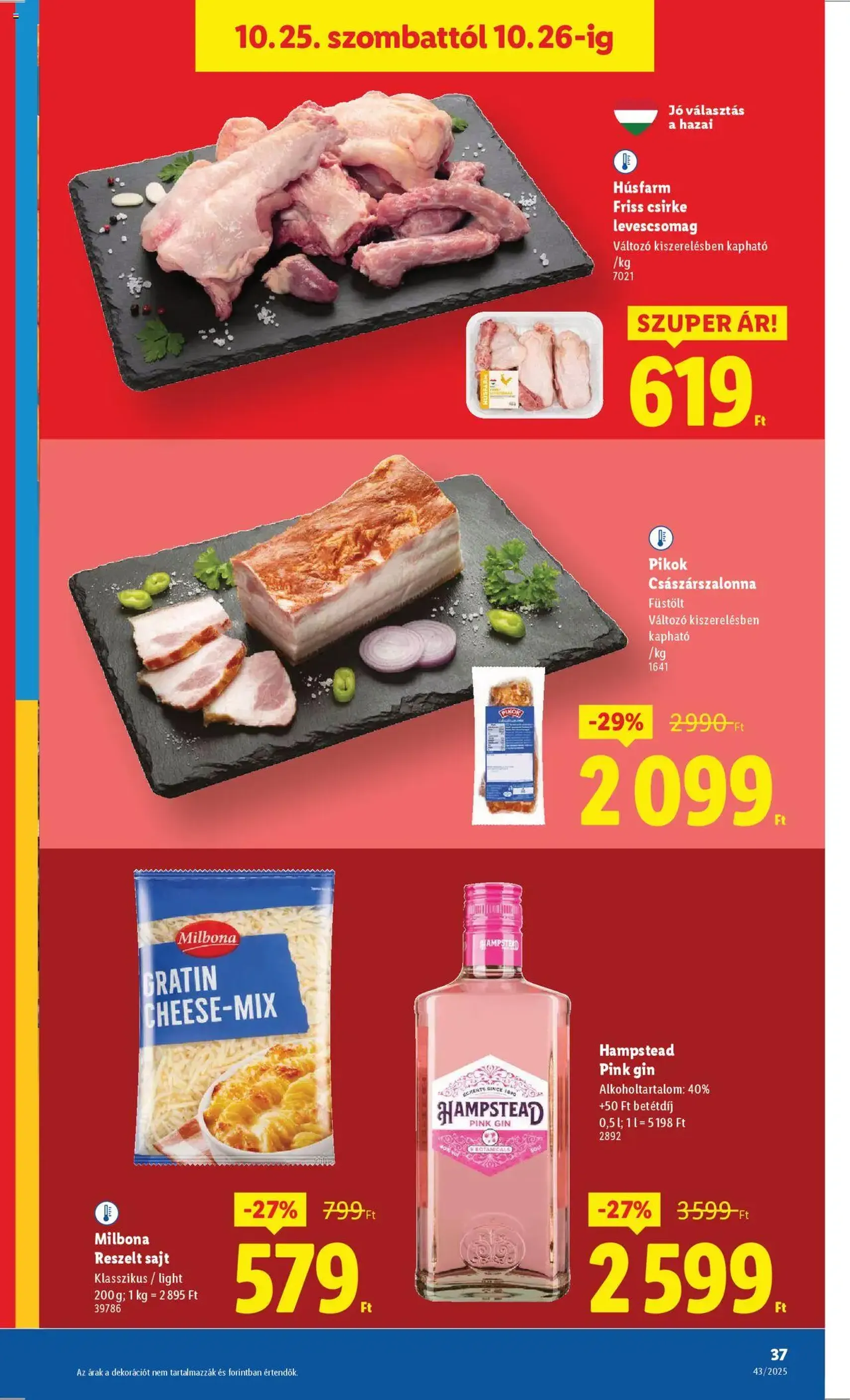 Lidl Akciós újság - 2025.10.22. érvényes szórólap 37 oldal 64 oldalból Lidl Akciós újság - 2025.10.22. érvényes szórólap 37 oldal 64 oldalból
