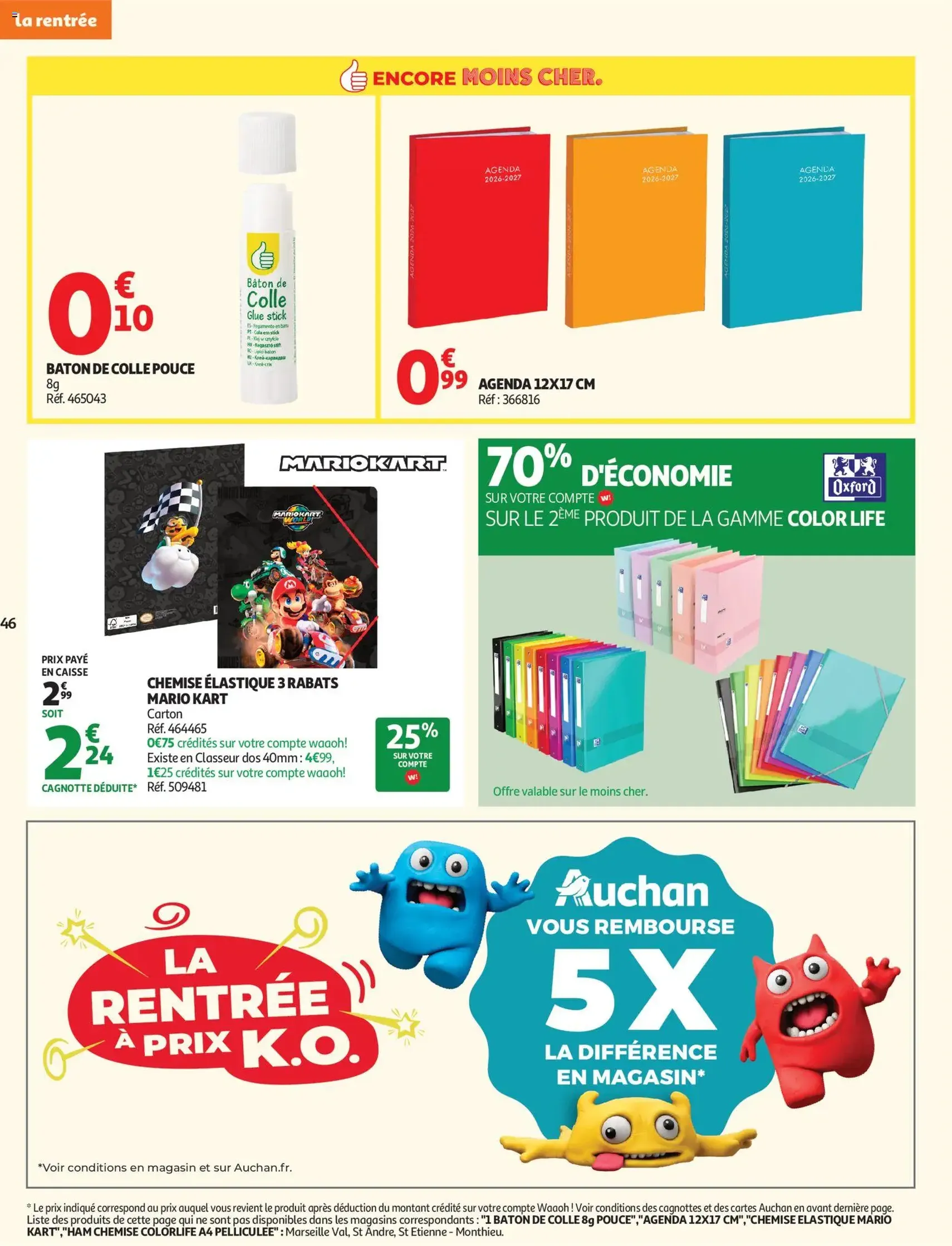 Auchan folder / publicité - geldige folder vanaf 28/07/2026 pagina 46 van 54