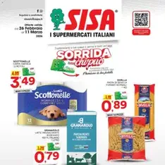 Volantino SISA - anteprima volantino valido dal 26/02/2026
