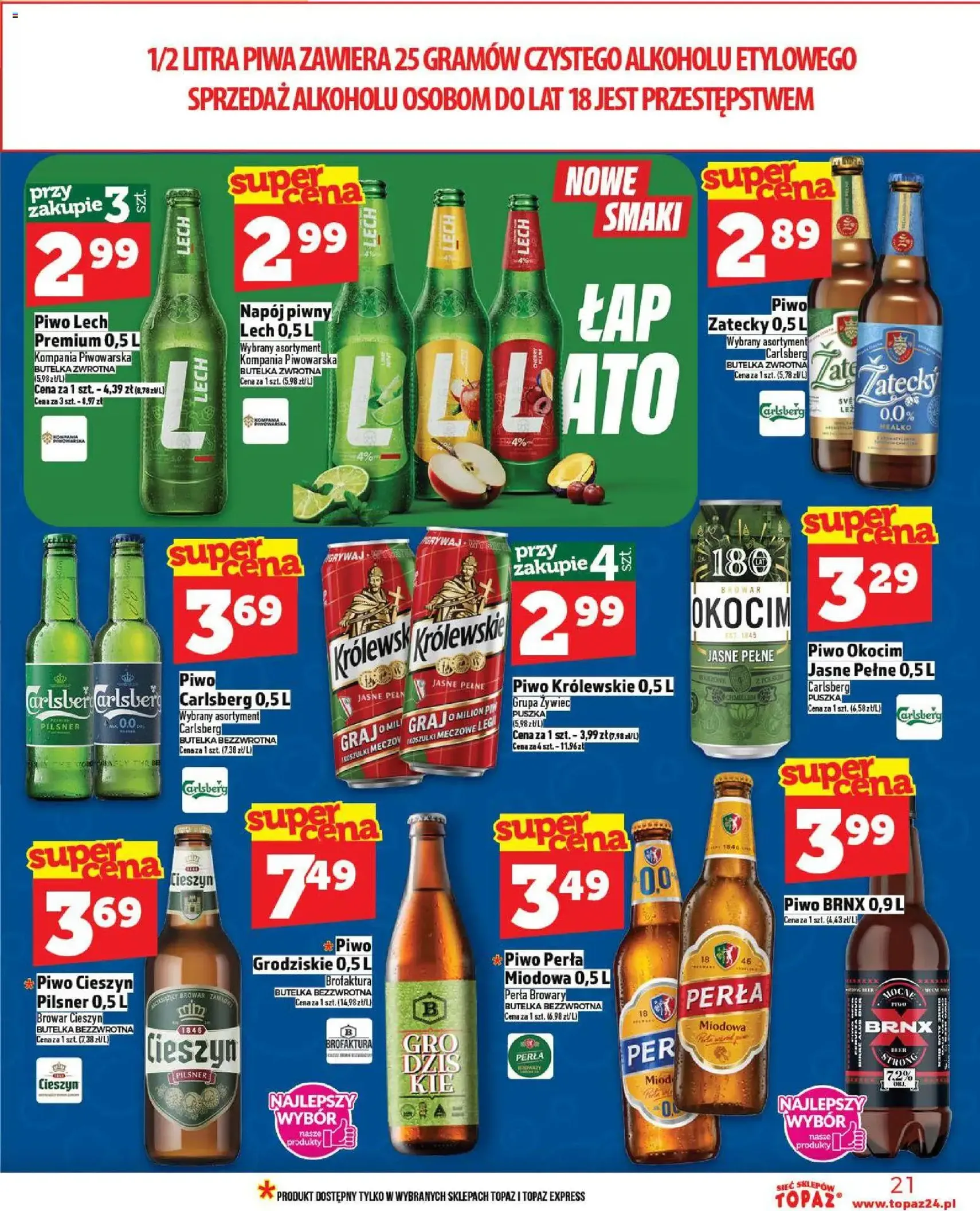 Topaz Gazetka - ważny gazetka od 30.10.2025 strona 21 z 28 Topaz Gazetka - ważny gazetka od 30.10.2025 strona 21 z 28