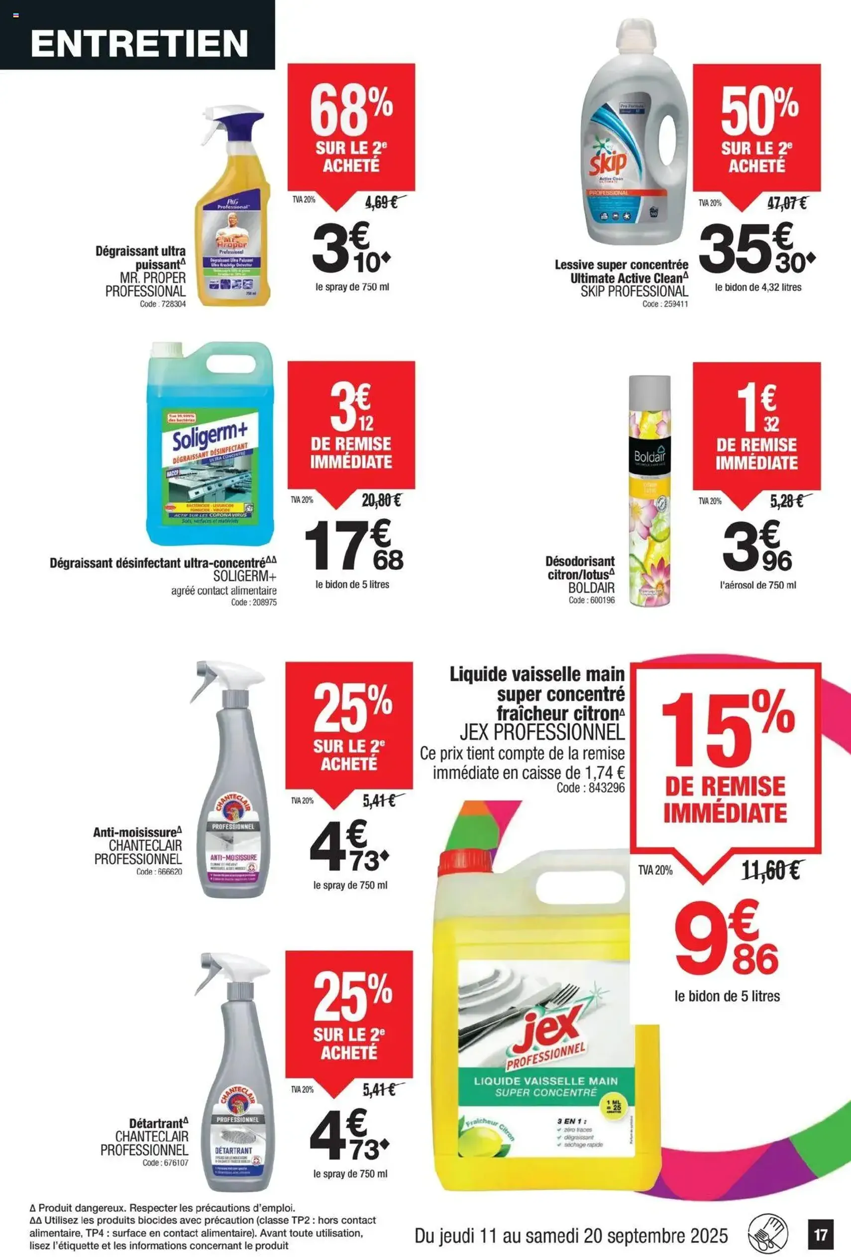 Promocash catalogue - brochure valable à partir du 11/09/2025, page 17 sur 24 Promocash catalogue - brochure valable à partir du 11/09/2025, page 17 sur 24
