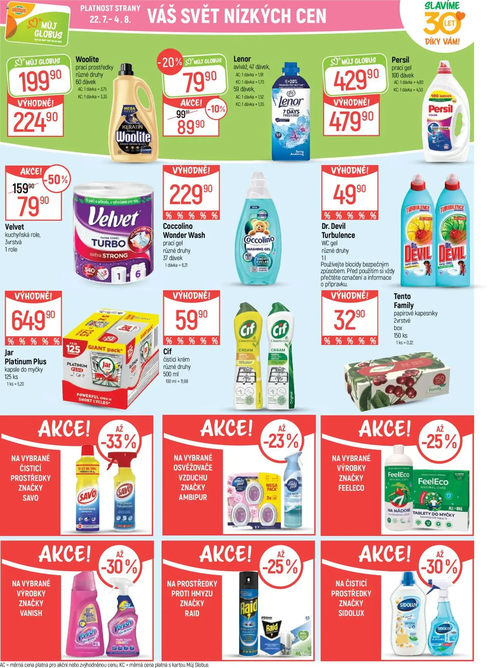 Globus leták - platný leták od 22.07.2026 strana 30 z 45