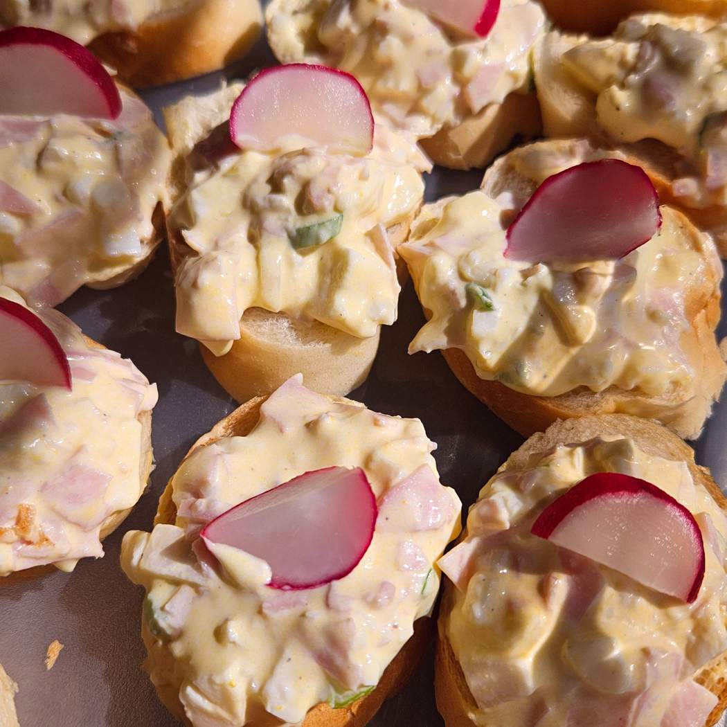 Domáca hermelínová pomazánka