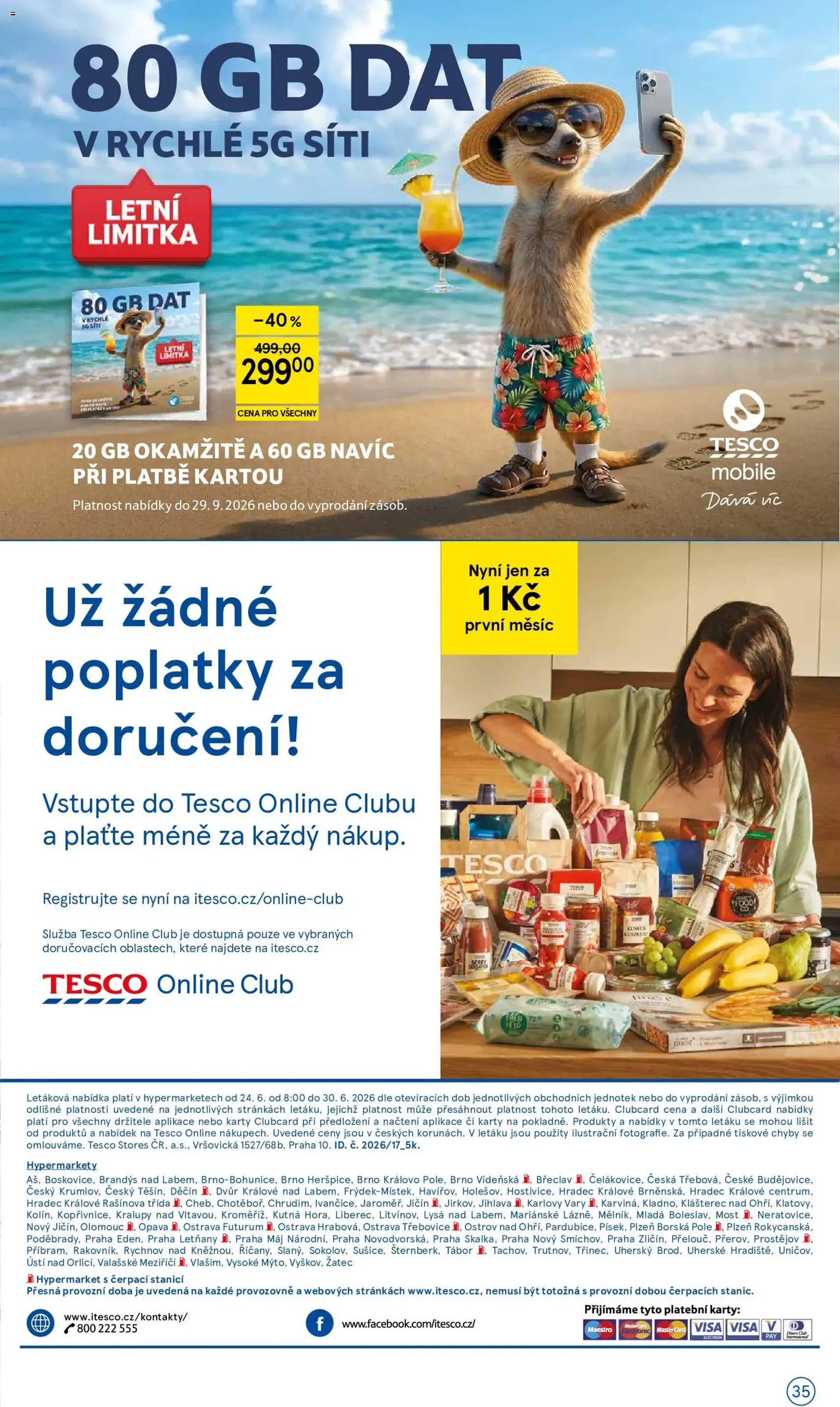 Tesco leták - Hypermarket - platný leták od 24.06.2026 strana 35 z 38