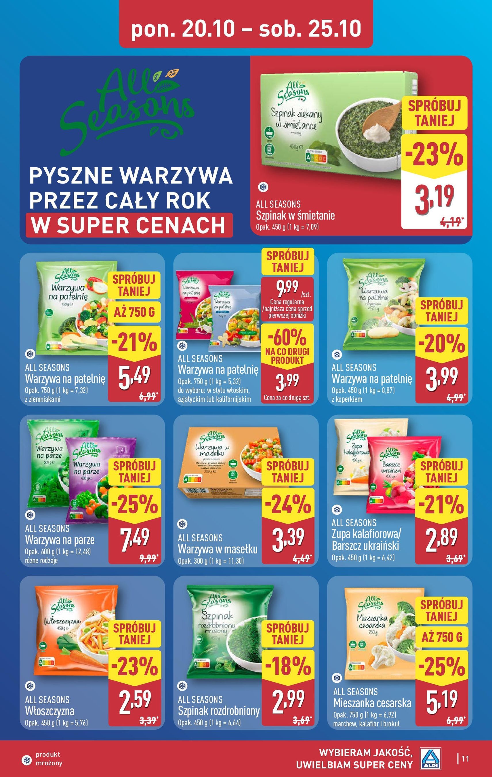 Aldi Gazetka - ważny gazetka od 20.10.2025 strona 11 z 41 Aldi Gazetka - ważny gazetka od 20.10.2025 strona 11 z 41