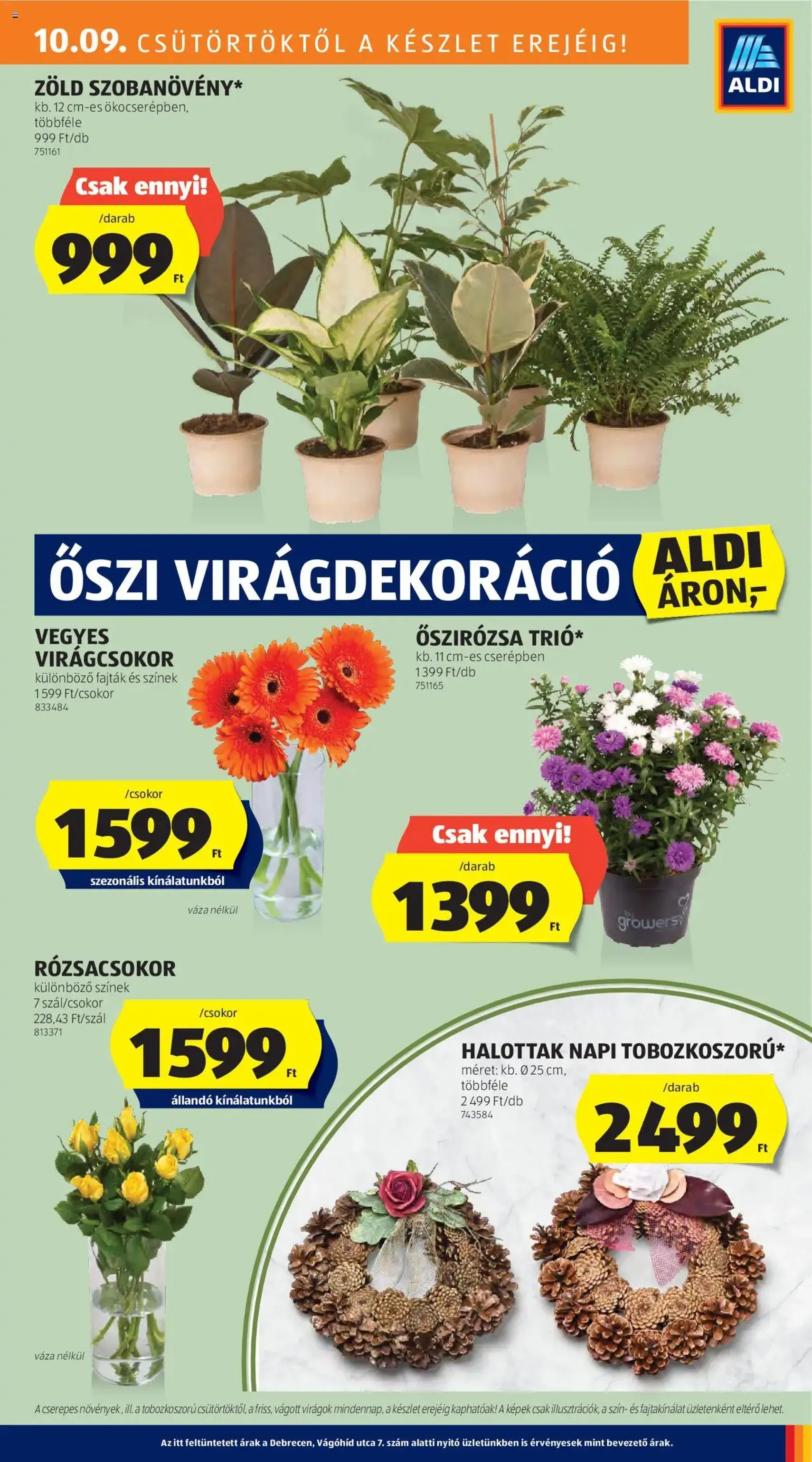 Aldi Akciós újság - 2025.10.09. érvényes szórólap 23 oldal 48 oldalból Aldi Akciós újság - 2025.10.09. érvényes szórólap 23 oldal 48 oldalból