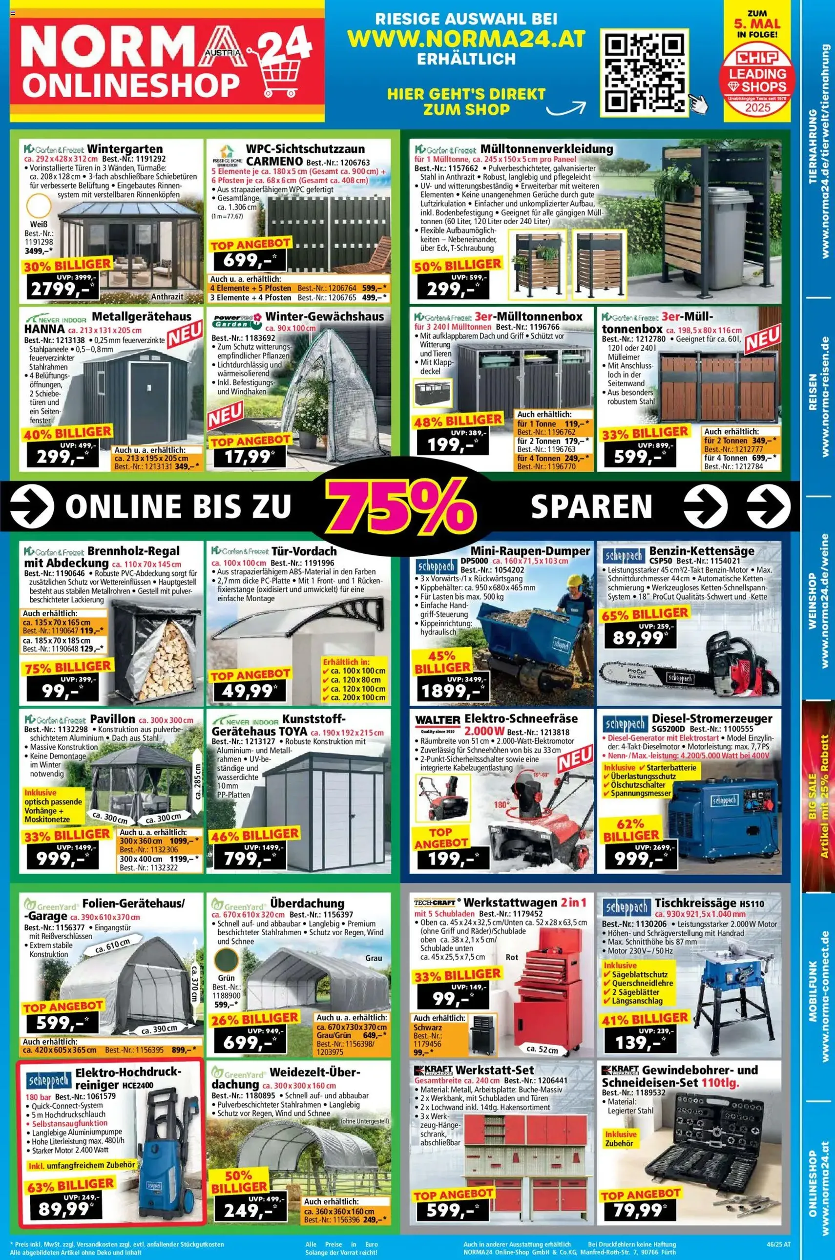 Norma Flugblatt - Gültiger Prospekt ab 10.11.2025, Seite 18 von insgesamt 19